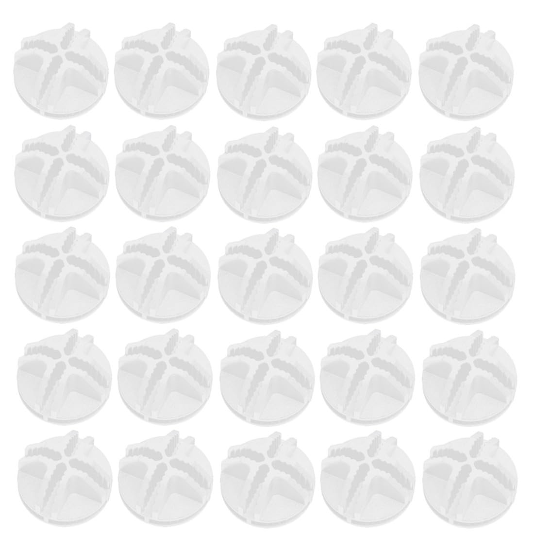 Wire Cube Connectors Plastic Storage Cube Connectors, 30Pcs - Modular Closet Organizer & Wire Shelving Grid Connectors for Home, Office, and Garage Storage Solutions
