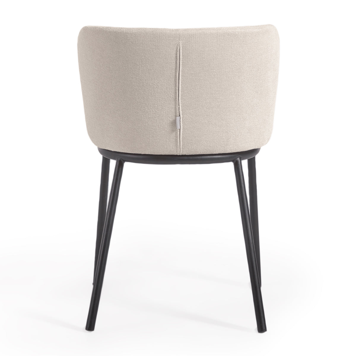 Premium Ciselia Modern Dining Chairs - Set of 2, Comfortable Kitchen Chairs with Sturdy Metal Legs, Upholstered Seat - Perfect for Dining Room, Kitchen, Breakfast Nook & Home Office