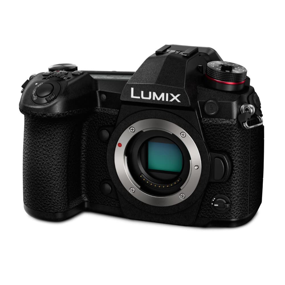 Panasonic LUMIX G9 20.3MP Mirrorless Digital Camera with 4K Video, Camera Bag, Extra Battery, Dual Charger & 64GB Memory Card Bundle - Perfect for Travel Photography, Vlogging & Professional Shooting