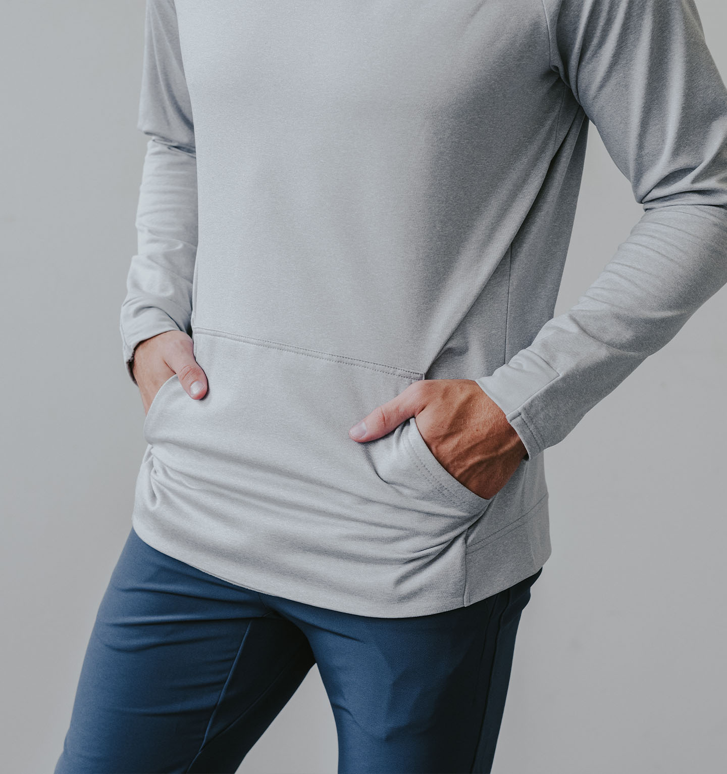UNRL Crossover Hoodie II - Premium Men's & Women's Zip-Up Hooded Sweatshirt for Gym, Running & Casual Wear