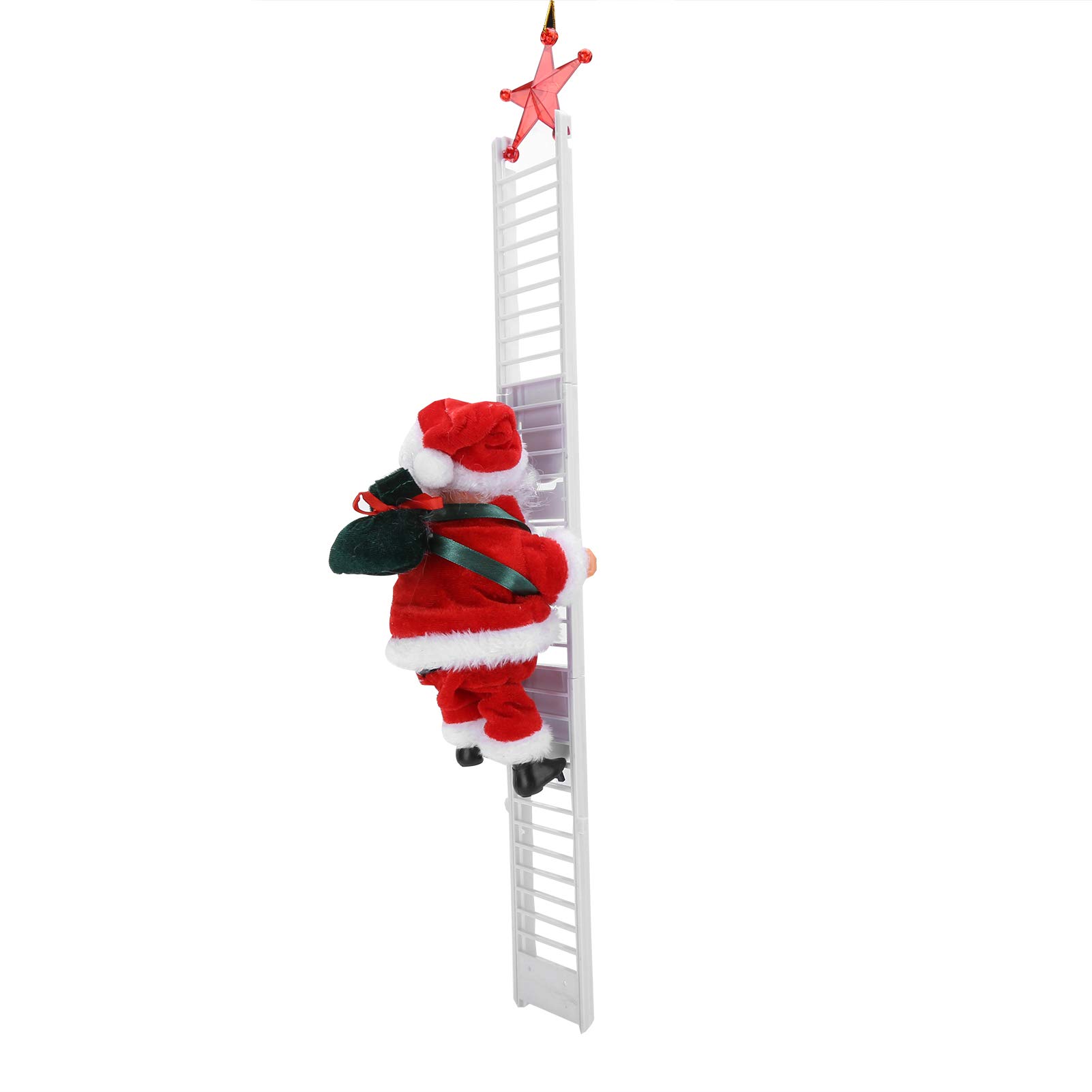 Electric Santa Claus Doll Toy - Christmas Tree Decoration Gift for Kids, Family & Friends | Festive Home & Door Decor for Holiday Season