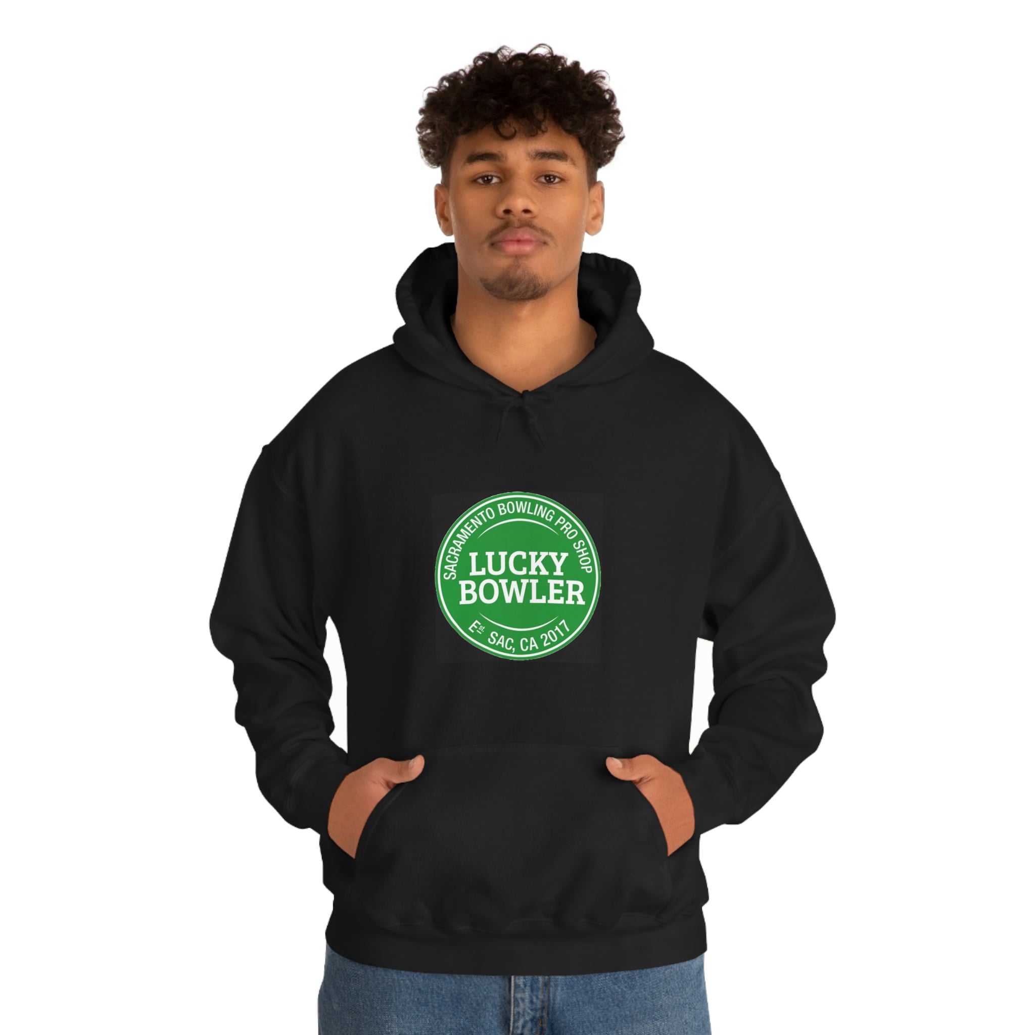 Lucky Hoodie #3 with QR Code - Stylish Unisex Pullover for Men & Women - Perfect for Casual Wear, Street Fashion, and Social Media QR Code Sharing