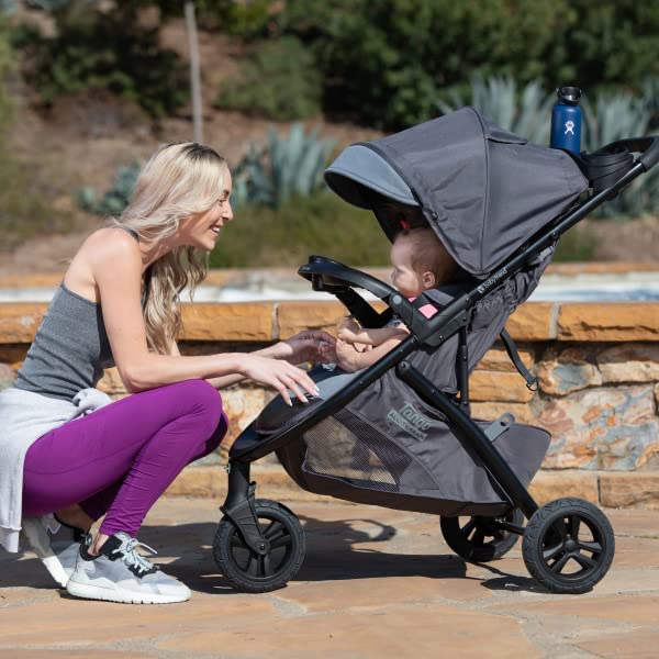 Baby Trend Tango 3 All-Terrain Stroller Travel System with EZ-Lift PLUS Infant Car Seat - Ultra Grey | Lightweight Compact Stroller for Newborns & Toddlers | Perfect for Travel, Shopping & Outdoor Adventures