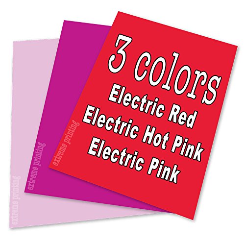 Valentine's - Electric Red/ Electric Hot Pink/ Electric Pink