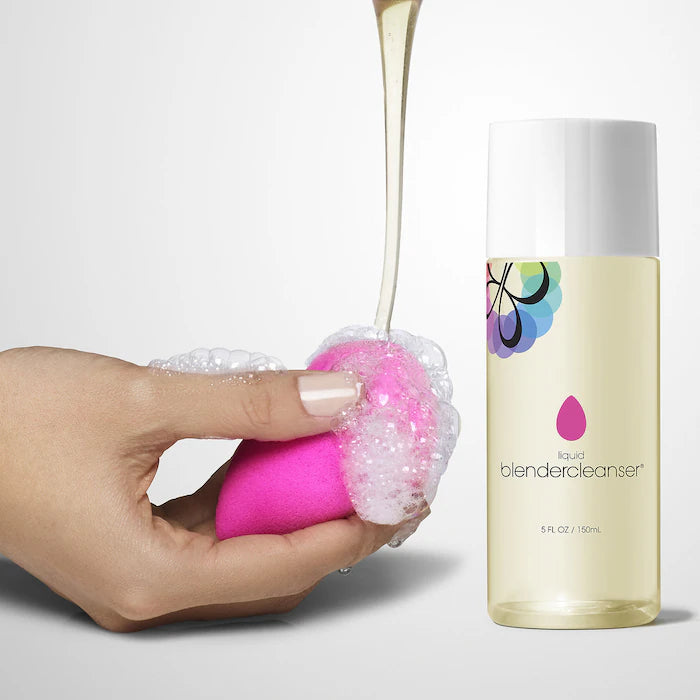 Liquid Blender Cleanser® - Professional Makeup Brush & Beautyblender Cleaner for Daily Use | Gentle Deep Cleaning Solution for Cosmetics Tools | Perfect for Home & Salon Makeup Artists