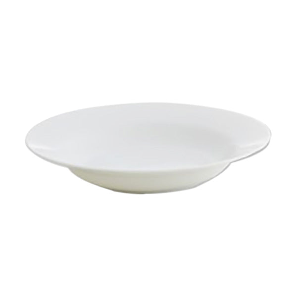 Alani 025372 Reinforced Rim Soup Bowl - 11 oz. (Case of 24) - Durable Restaurant & Catering Dishes for Hot Soups, Stews, and Chili
