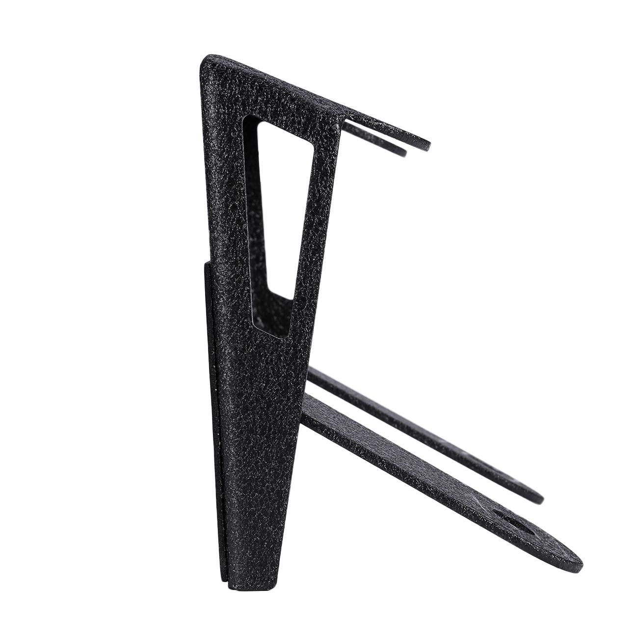 2-Piece Dual A Pillar Pods Light Mounting Brackets for Jeep Wrangler JK (2007-2017) - Windshield Installation, Off-Road Lighting Accessories for Enhanced Visibility & Style
