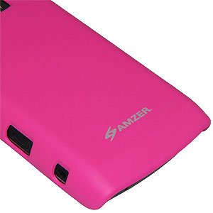 Amzer Snap-On Case for BlackBerry Storm 2 9550 - Hot Pink | Screen Protector Included | Stylish Protection