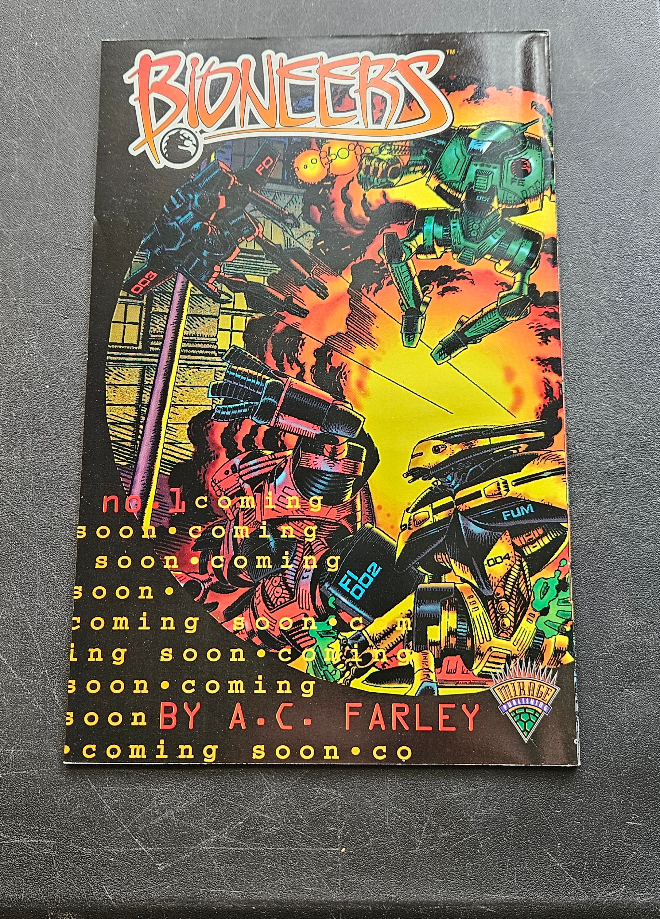 Savage Dragon & Teenage Mutant Ninja Turtles Crossover Comic Book #1 - Mirage Studios 1993 Vintage Collectible | Action-Packed Superhero Adventure for Comic Fans & Collectors