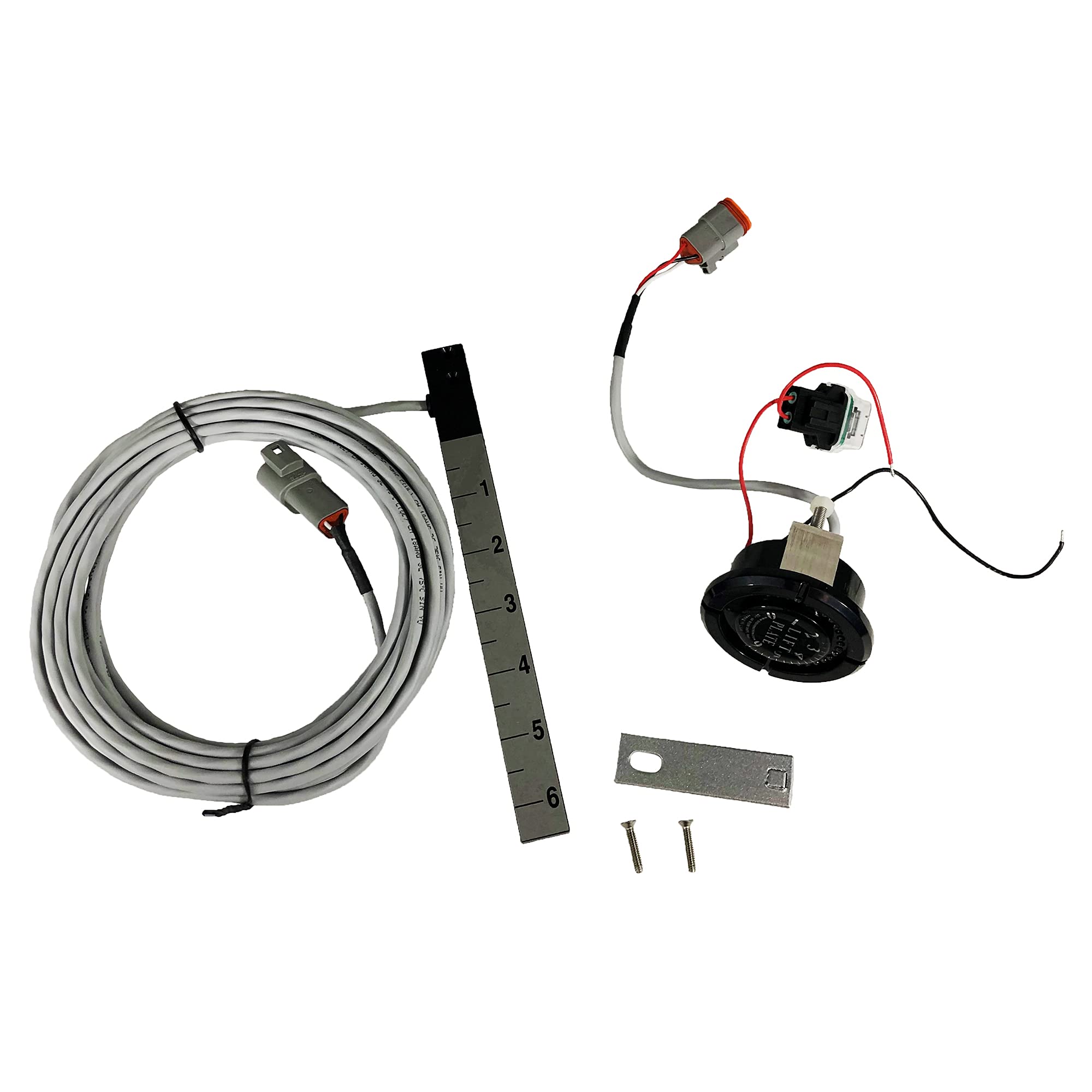 Bob's Machine 110-300000 Standard LED Jack Plate Gauge - Black Marine Boat Engine Trim Indicator for Outboard Motors | Perfect for Fishing & Boating Adventures