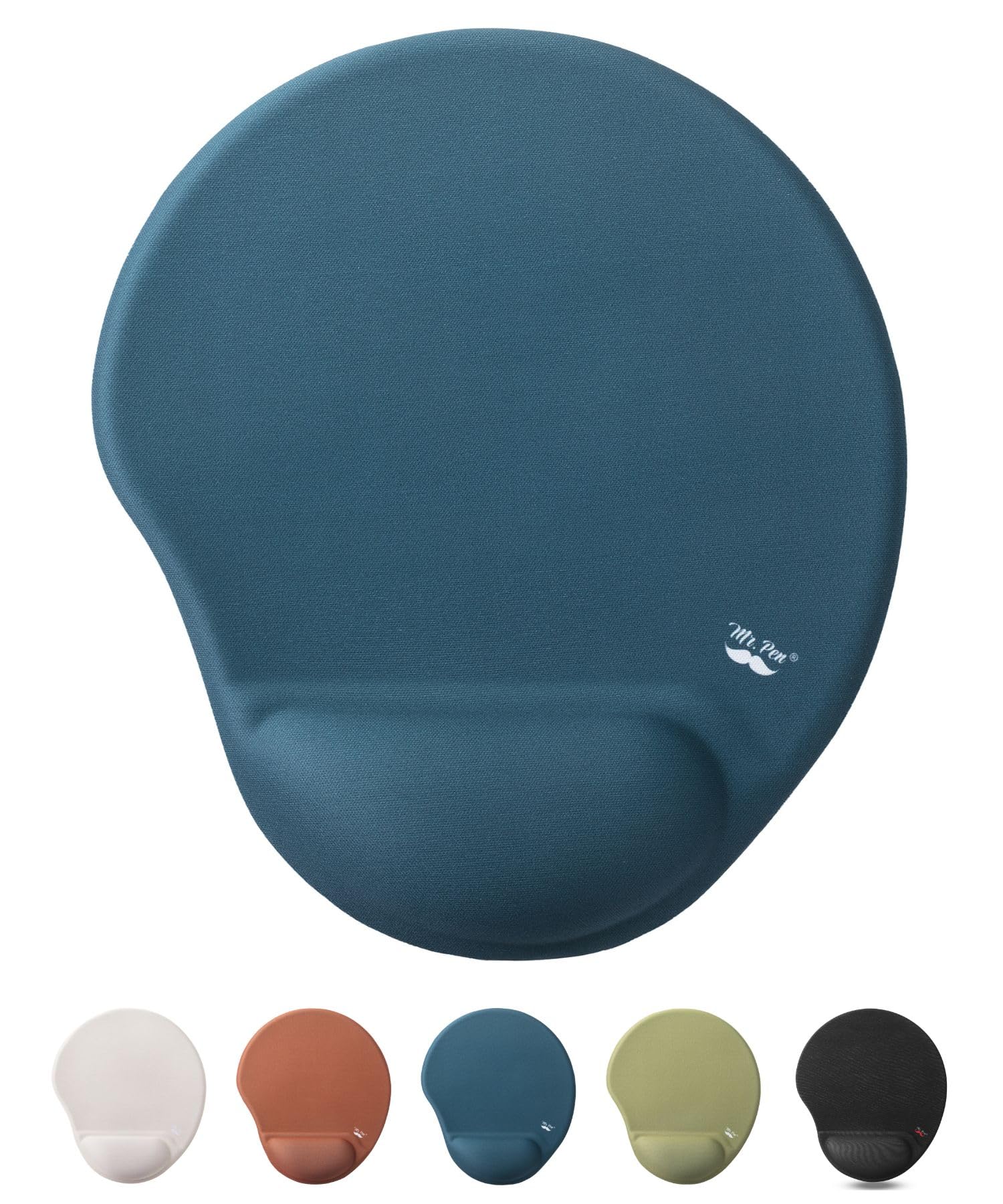 Ergonomic Gel Gaming Mouse Pad with Wrist Support - Comfortable Wrist Rest for PC, Laptop, Office & Gaming - Non-Slip Base, Smooth Surface - Ideal for Long Hours of Work & Gaming Sessions