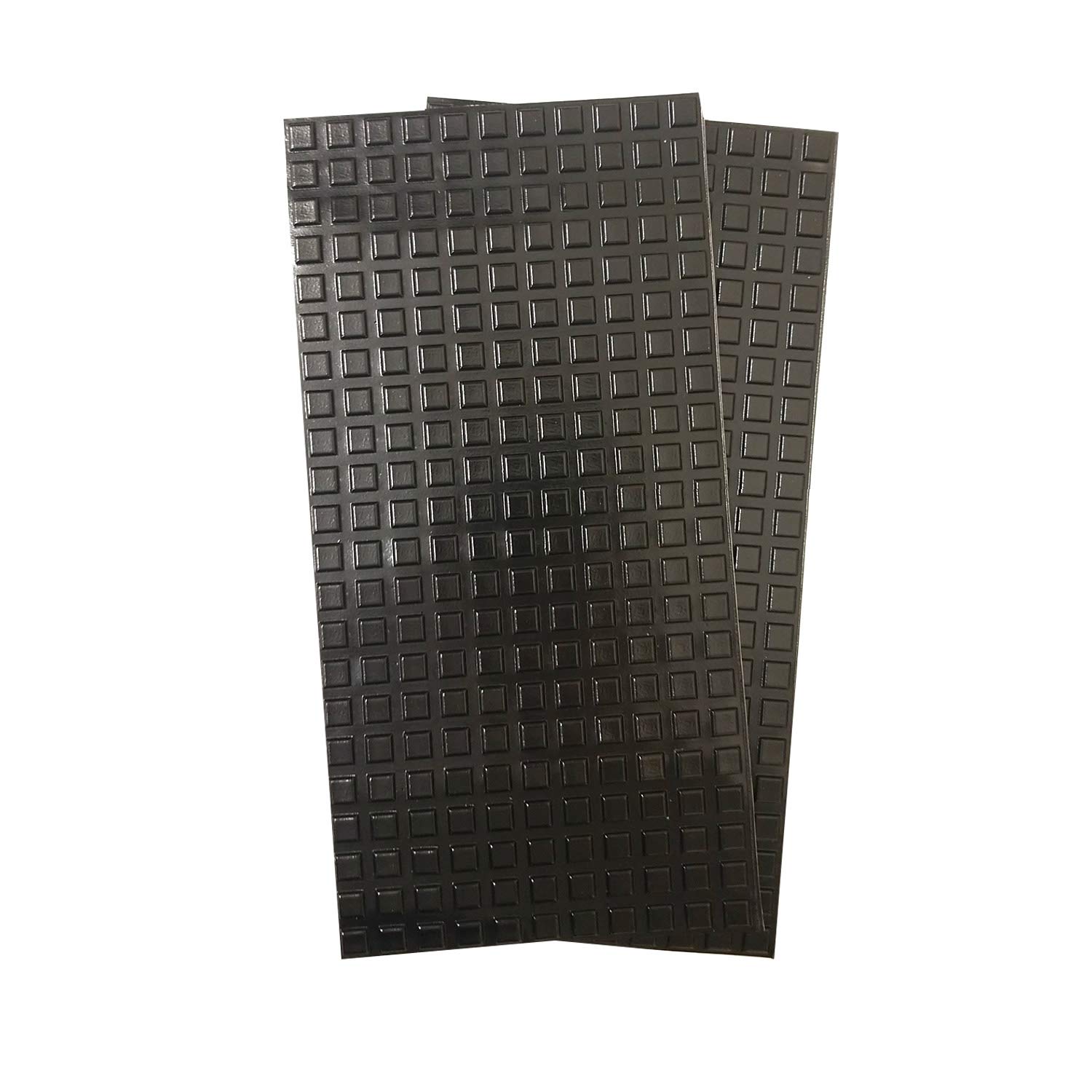 Sound Dampening Furniture Pads & Cabinet Bumpers - 100 Pack Black Rubber Stopper Pads for Drawers, Doors and Small Surfaces | Noise Reduction, Scratch Protection for Hardwood Floors & Furniture