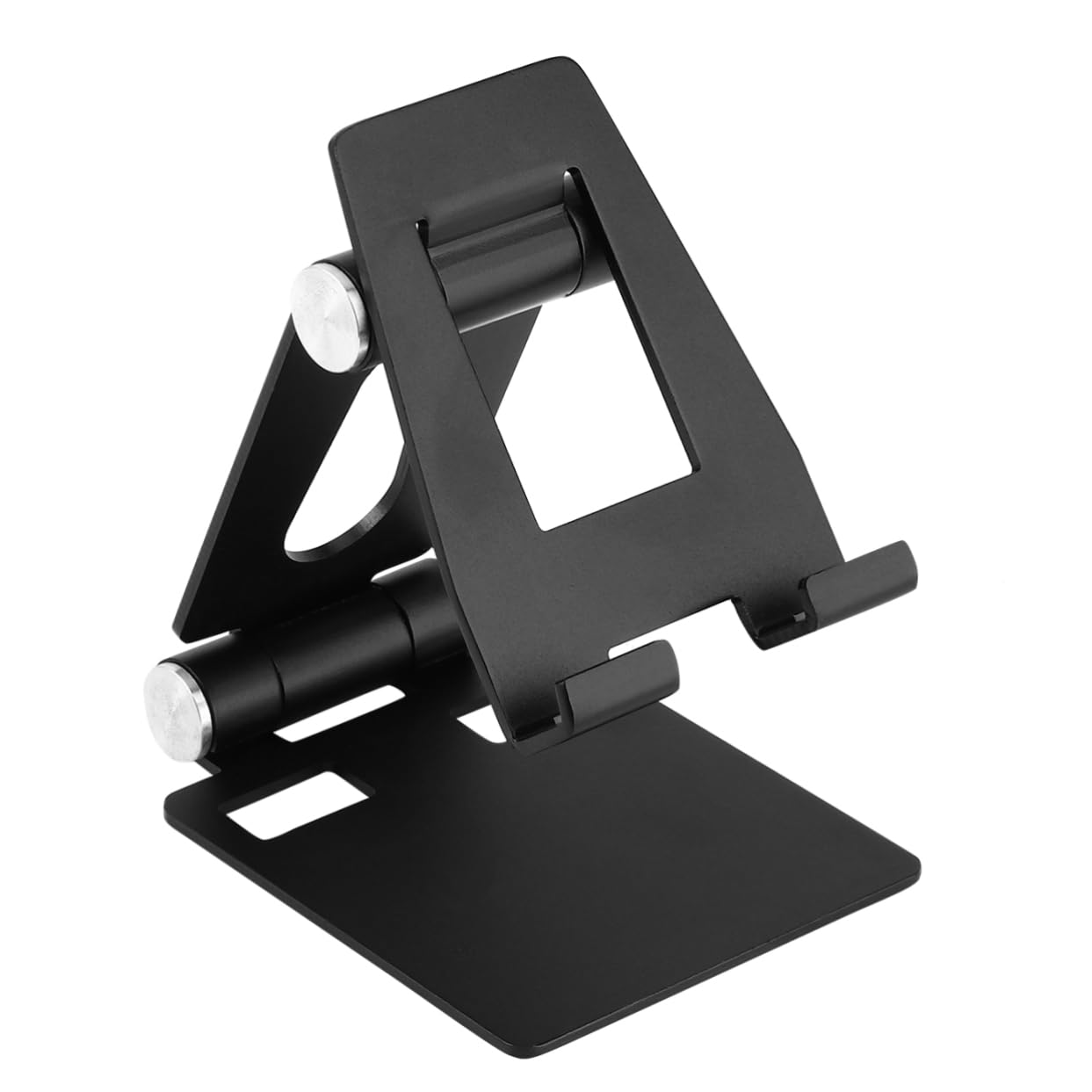 NOLITOY 2 Pack Foldable Tablet & Phone Stand Holder - Universal Adjustable Desktop Stand for iPhone, iPad, Samsung - Portable & Space-Saving Design for Home, Office, Travel & Video Watching