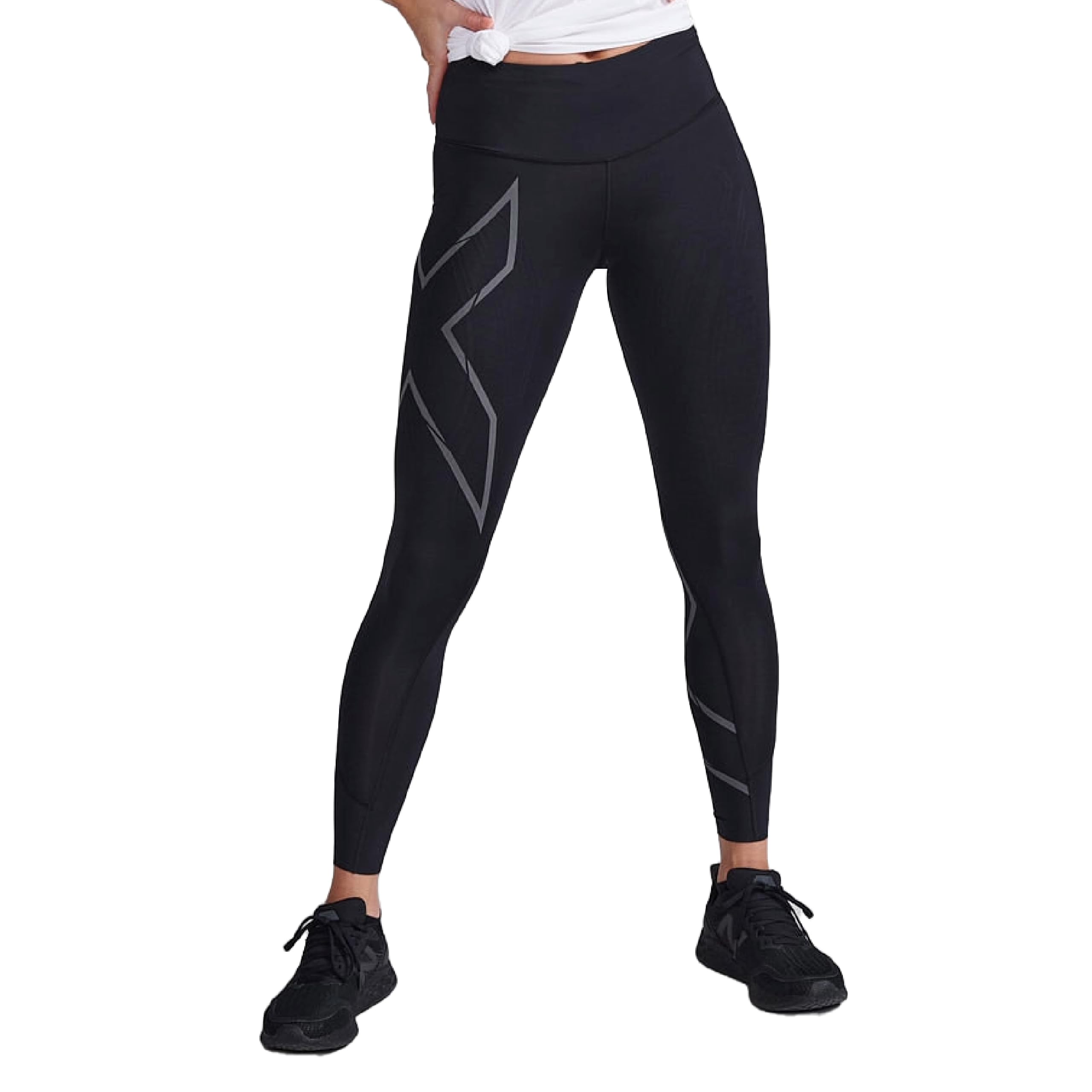 2XU Women's Light Speed Compression Tights - Lightweight, Flexible Running Tights for Enhanced Performance | Perfect for Marathon Training, Gym Workouts & Active Lifestyle
