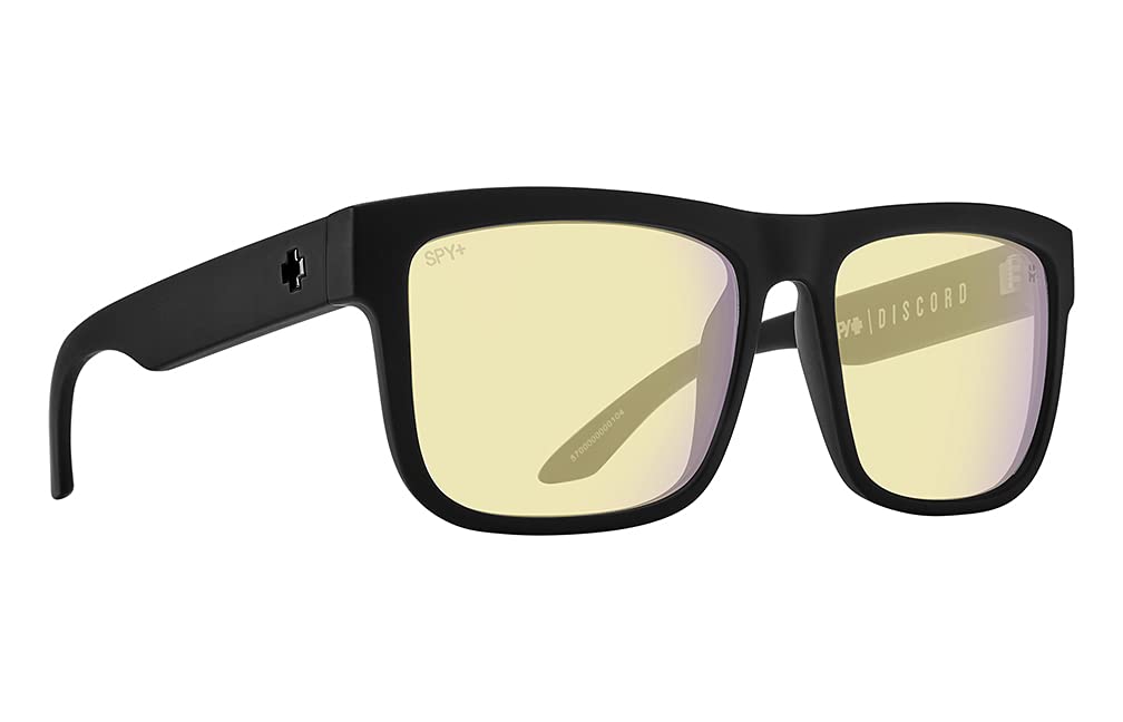 SPY Optic Gaming Glasses with Blue Light Blocking & Color Enhancing Lenses - Rectangle Frame for PC Gaming, Discord & Digital Screen Use - Reduce Eye Strain for Gamers & Office Workers