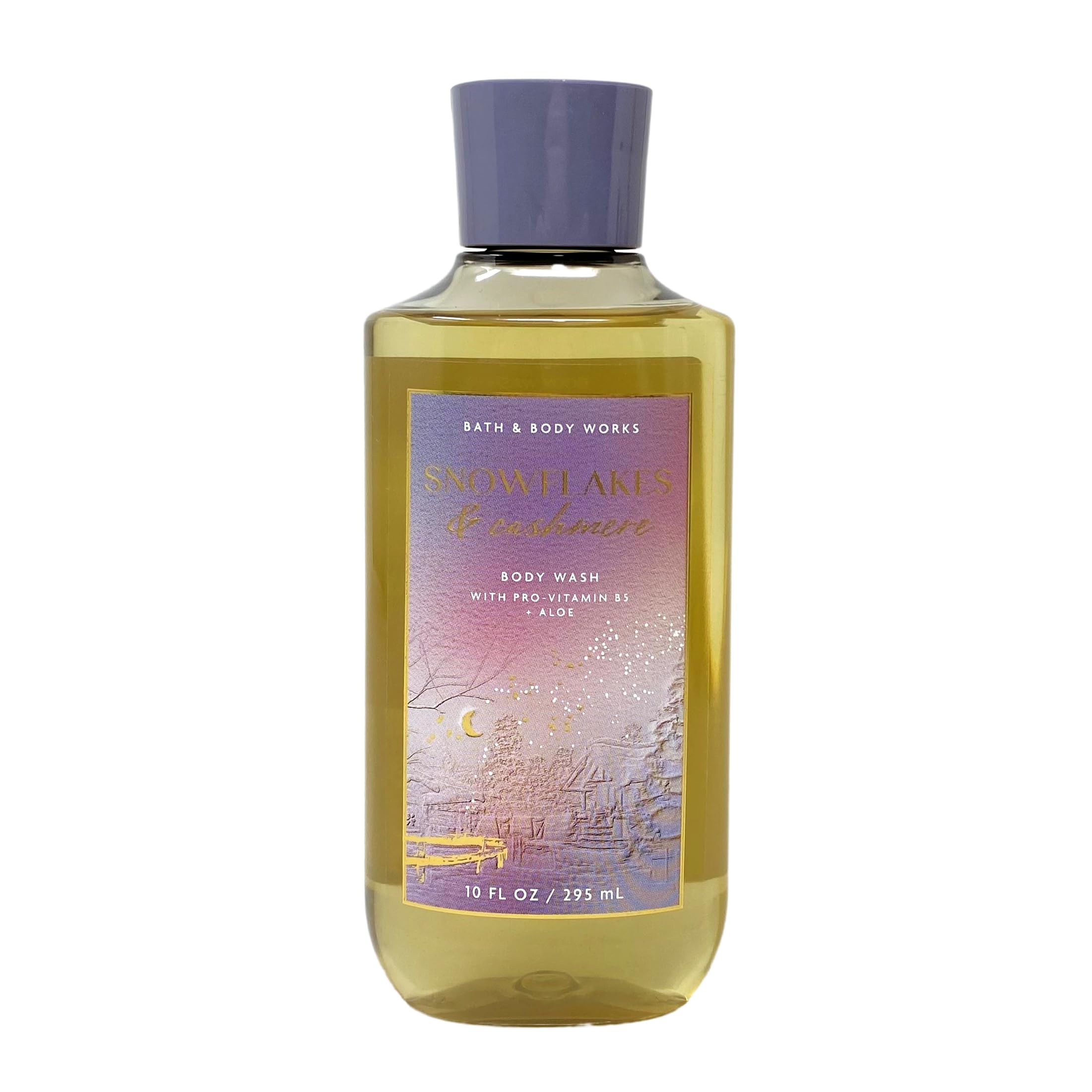 Bath & Body Works Snowflakes & Cashmere Body Cream & Body Wash Gift Set with Himalayan Salt Soap Bar - Moisturizing Winter Skincare Bundle for Dry Skin, Perfect for Holiday Gifting & Self-Care Routine