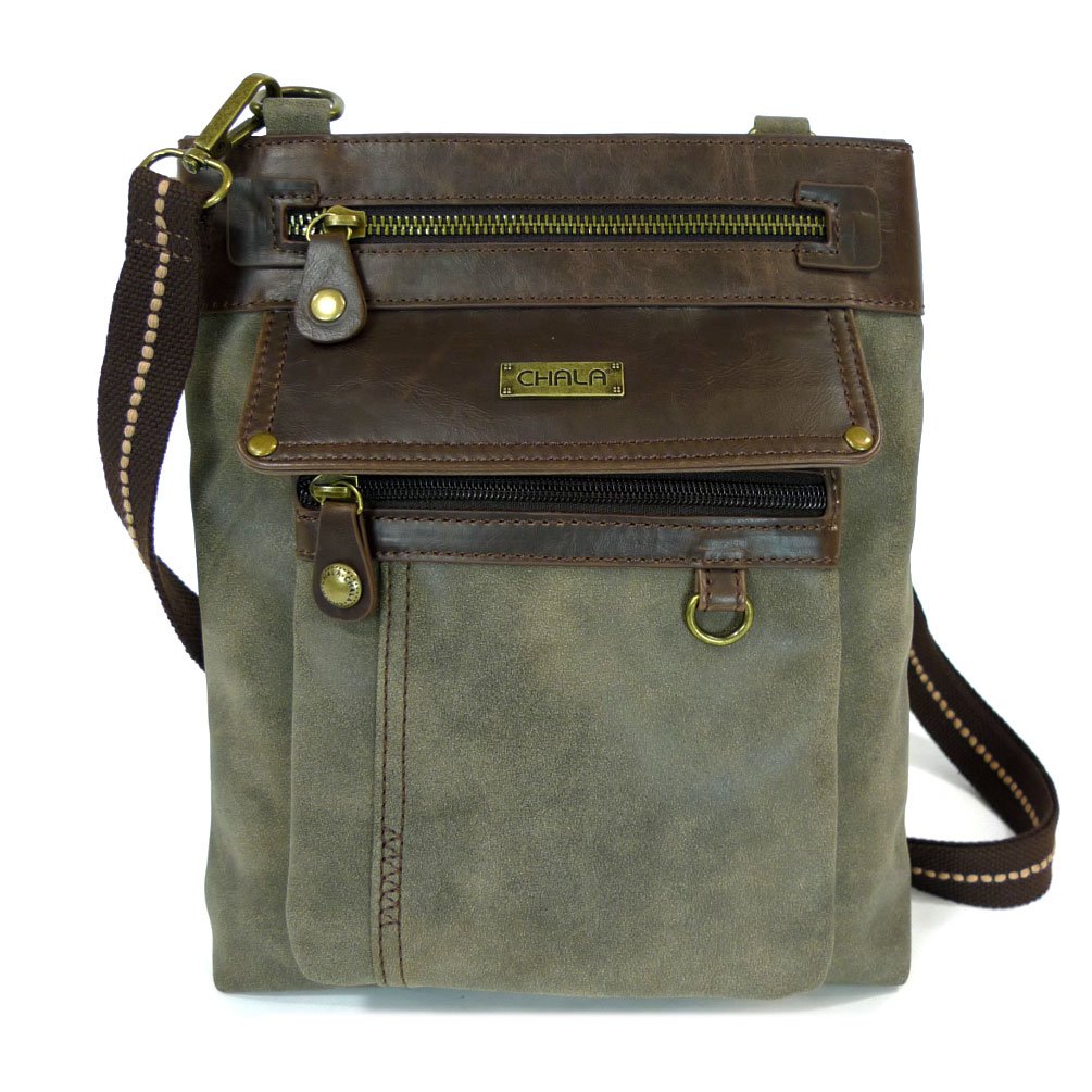 CHALA GEMINI Crossbody Canvas Messenger Bag for Women - Stylish & Durable Shoulder Purse - Perfect for Travel, Work & Everyday Use