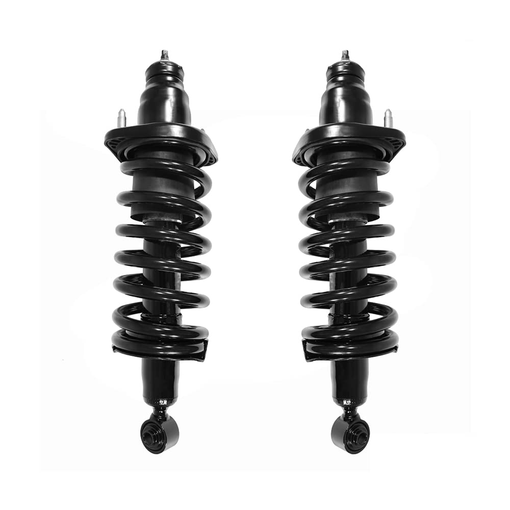 Complete Struts Rear Quick Complete Strut Assemblies with Coil Springs Replacement for 2001-2003 Acura EL - Set of 2 - Perfect for Smooth Ride & Enhanced Suspension Performance