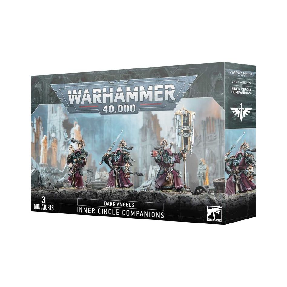 Dark Angels Inner Circle Companions - Premium Collectible Miniatures for Warhammer 40K Tabletop Gaming & Display