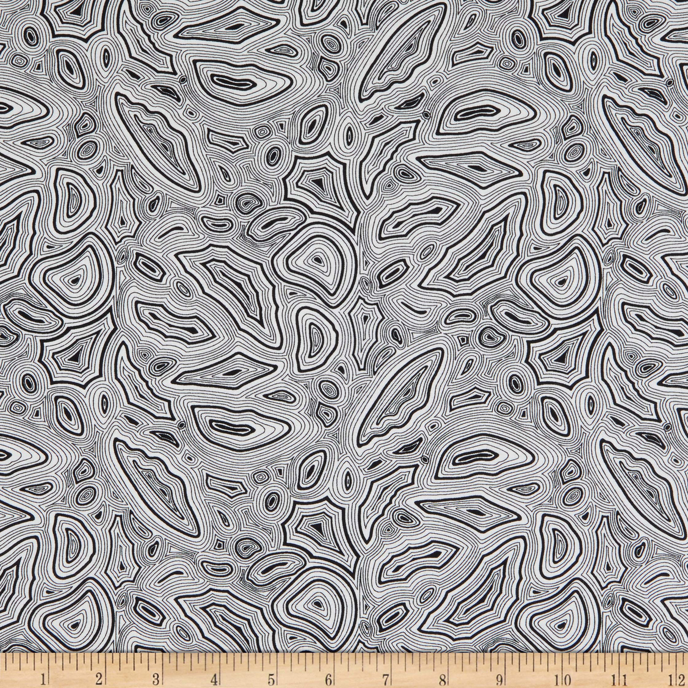 Tula Pink Linework Mineral Paper Fabric by the Yard - Premium Cotton Quilting Fabric for DIY Sewing, Patchwork & Home Decor Projects