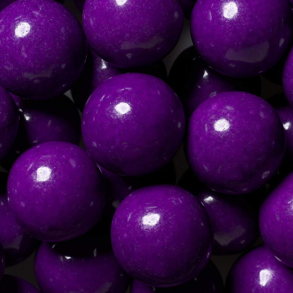 Color It Candy Purple 1 Inch Gumballs - 2 Lb Bulk Bag for Weddings, Birthdays, Party Favors & Candy Buffets | Perfect for Table Centerpieces, Dessert Displays & Sweet Treat Stations