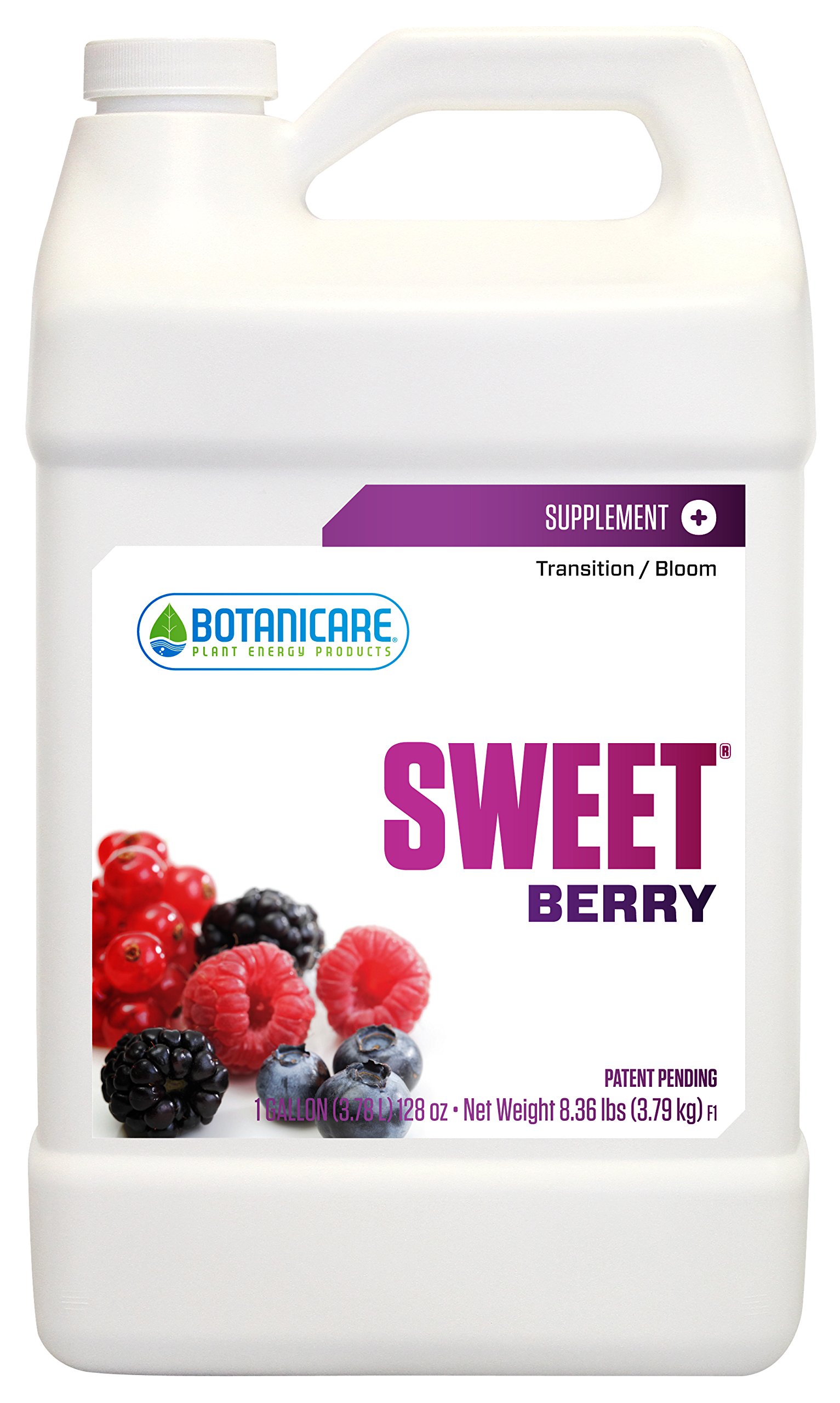 Botanicare Sweet Berry Mineral Supplement for Hydroponics - 1 Gallon (4-Pack) | Plant Nutrient Boost for Fruits & Vegetables | Ideal for Indoor Gardening & Greenhouse Use