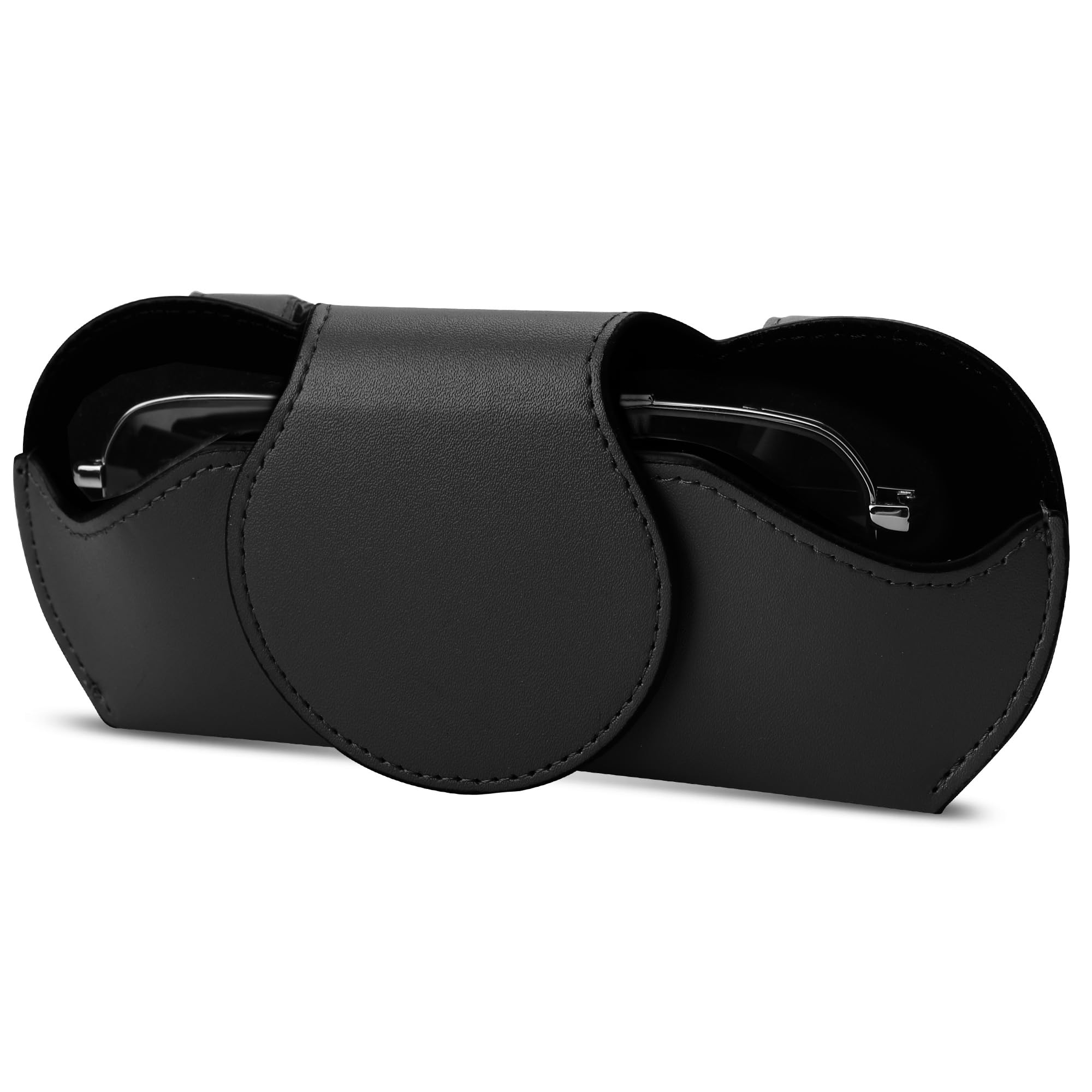 Amelity Car Visor Sunglass Holder Clip - Durable Black Car Accessories for Men & Women, Perfect for Driving, Travel, and Outdoor Adventures