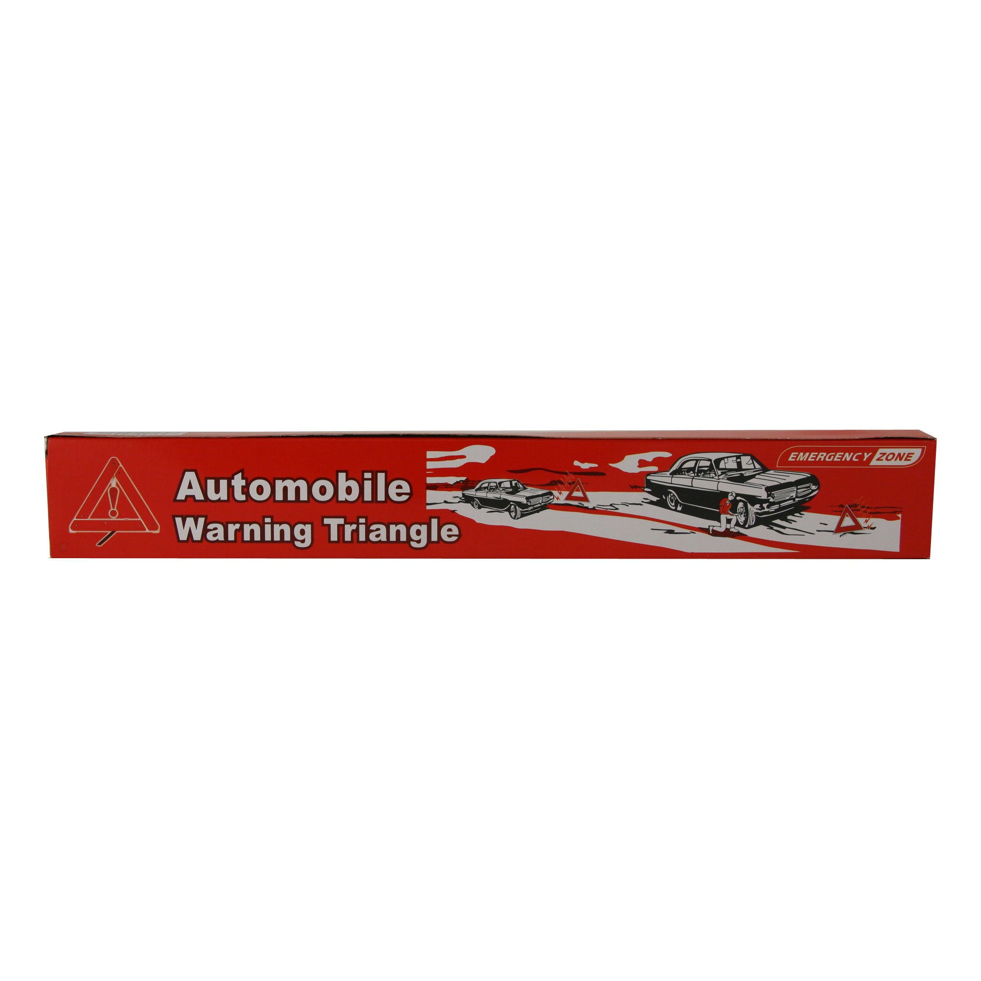 High Visibility Emergency Reflective Triangle for Cars & Trucks - Roadside Safety Warning Device for Breakdowns & Accidents