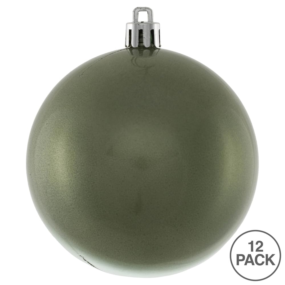 Vickerman 3 Inch Wrought Iron Candy Ball Ornament - Pack of 12 - Rustic Christmas Tree Decorations for Holiday Party, Home, and Office Decor