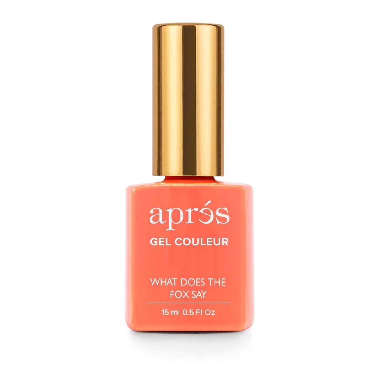 Apres Gel Polish - What Does The Fox Say - Long Lasting Nail Gel Color for Manicures - Perfect for Salon, Home Use & Special Occasions
