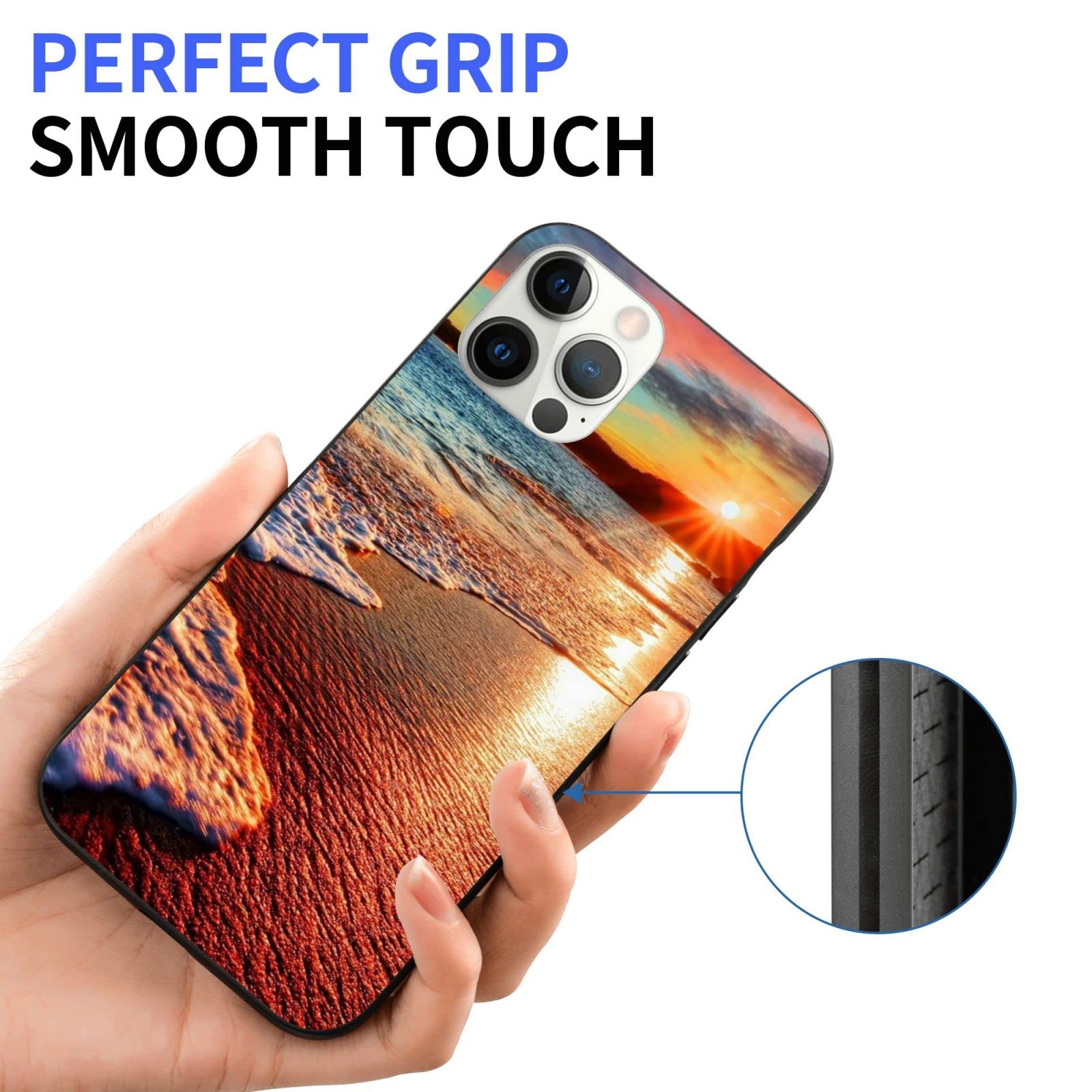 Premium Shockproof iPhone 11 Case - Soft TPU Slim Protective Cover with Sunset Design | Perfect Gift for Women & Girls | Ideal for Daily Use, Travel & Outdoor Activities