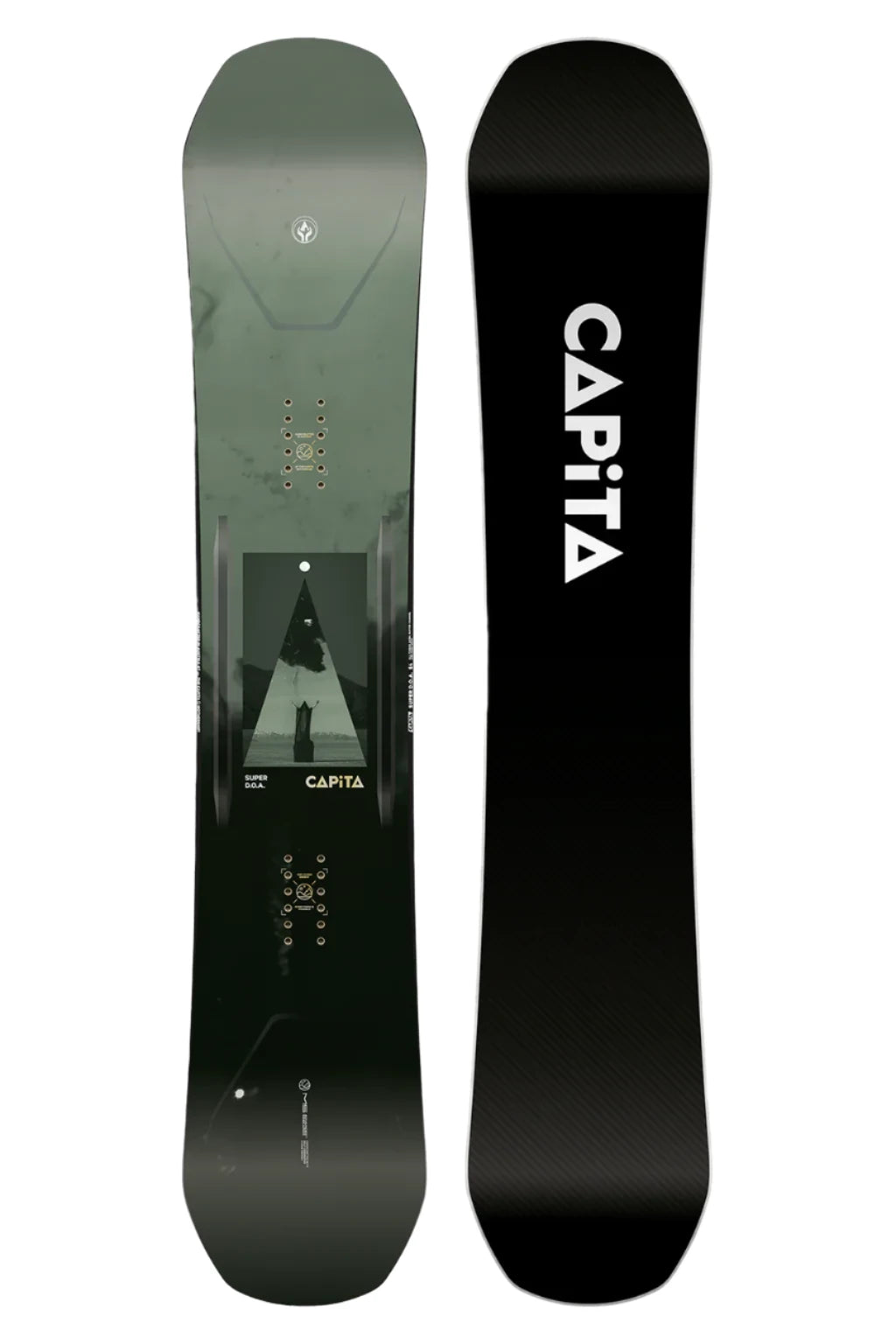 CAPiTA Super D.O.A Snowboard 2025 - All-Mountain Freestyle Snowboard for Men & Women | Perfect for Park, Powder & Backcountry Riding