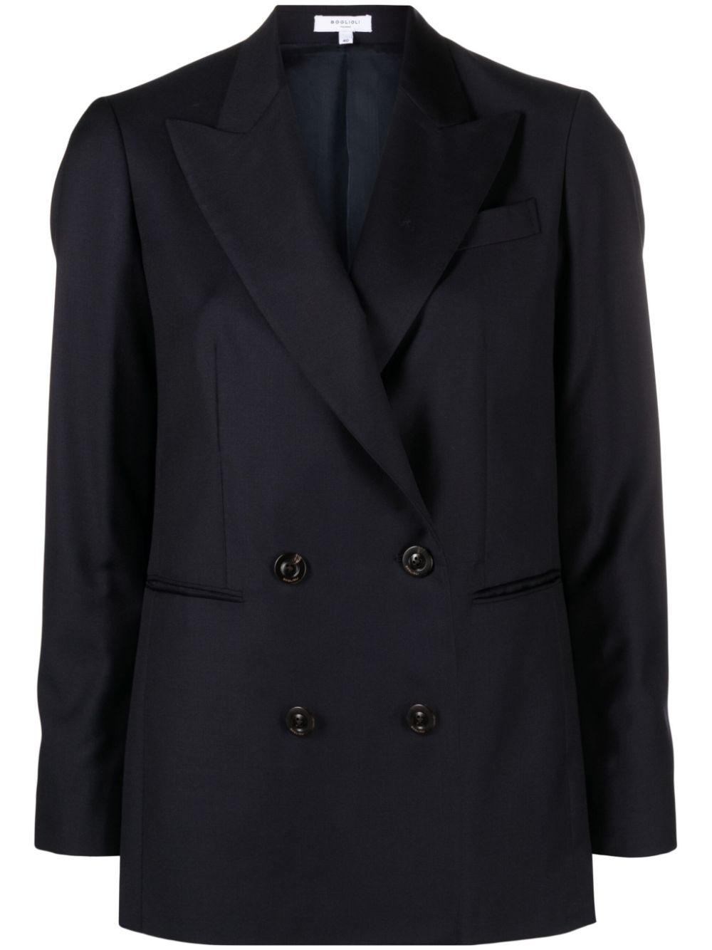 Boglioli Blue Jacket for Men | Premium Italian Wool Blazer | Perfect for Business, Office & Formal Events