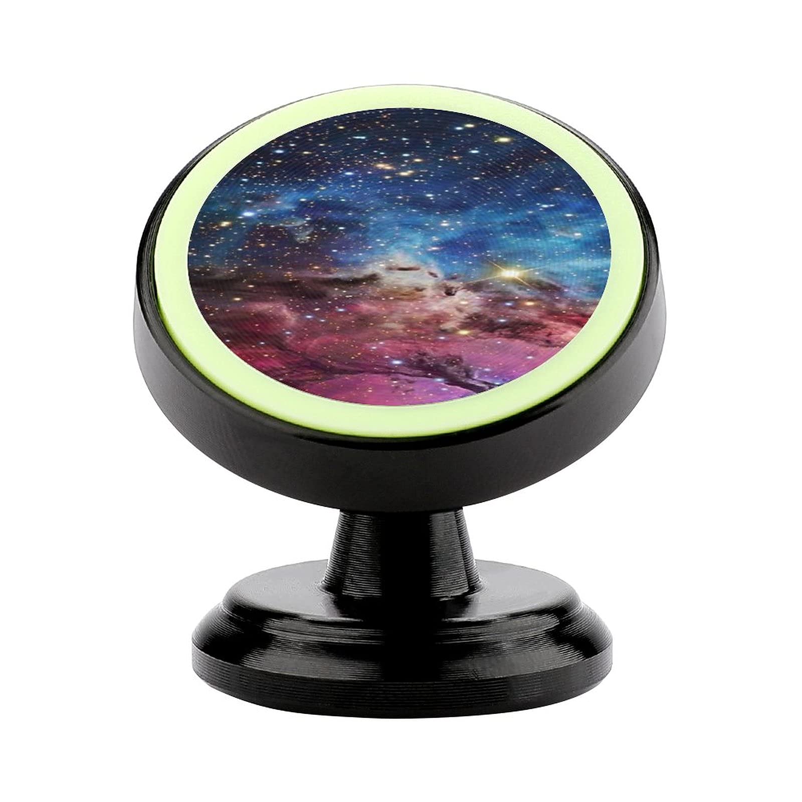 360° Rotating Magnetic Phone Car Mount - Universal Dashboard Holder for iPhone, Samsung & Most Smartphones | Strong Magnet Stand with Adjustable Grip | Perfect for GPS Navigation & Hands-Free Driving