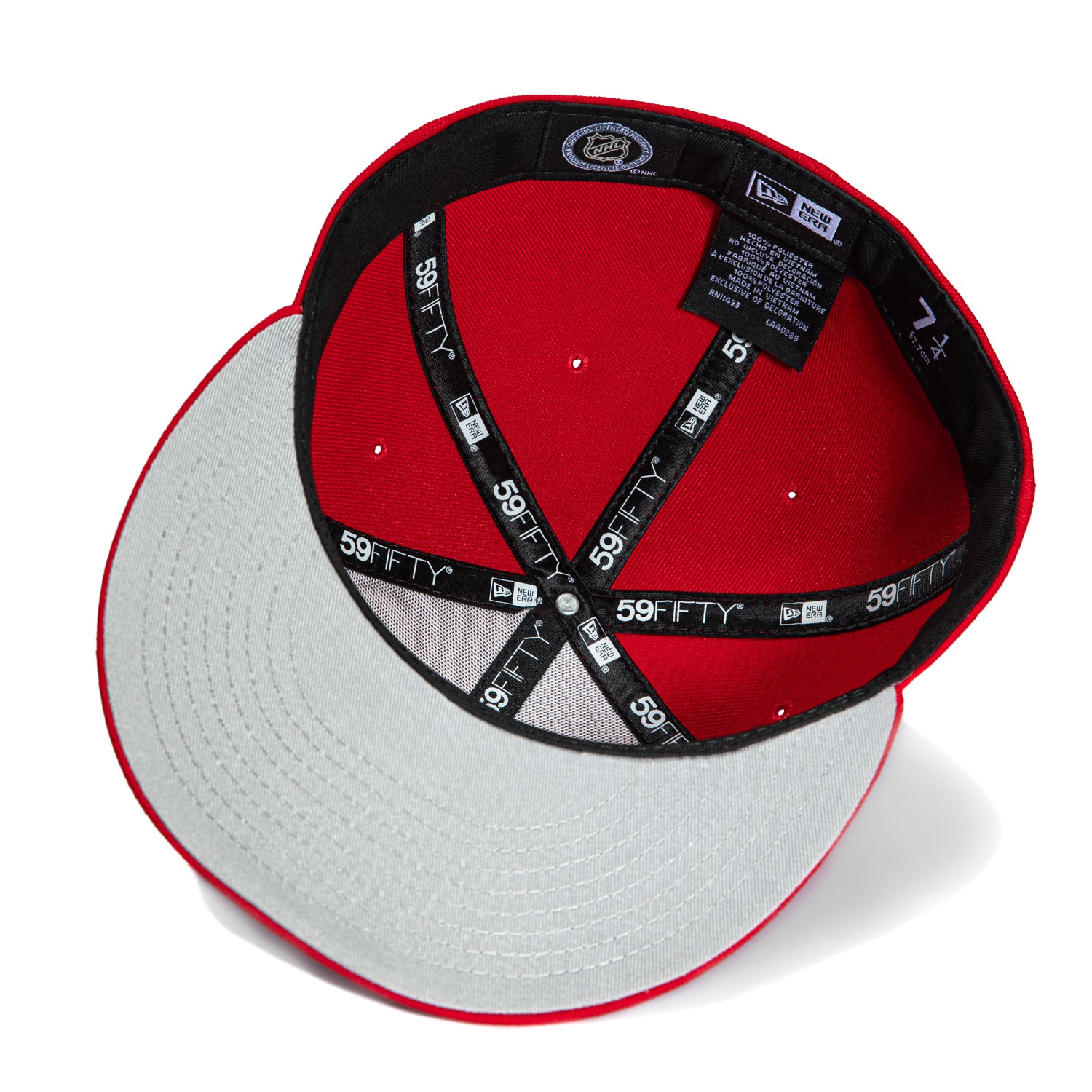 New Era 59Fifty Chicago Blackhawks Snapback Hat - Red - Official NHL Licensed Cap for Men & Women - Perfect for Sports Games, Streetwear & Casual Outfits