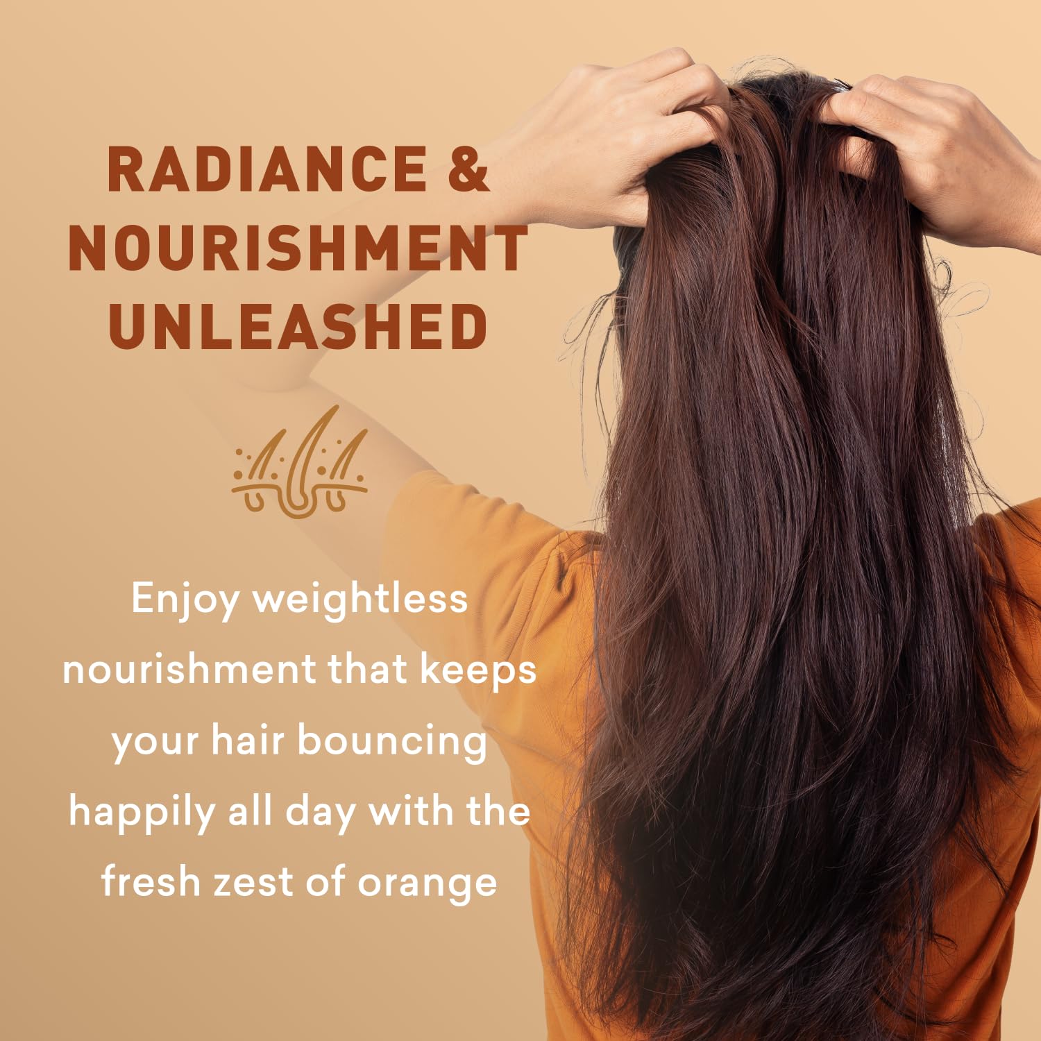 Just Nutritive Daily Nourishment Duo - Natural Shampoo & Conditioner Set for Normal Hair | Moisturizing & Protective Hair Care with Organic Ingredients | Promotes Healthy, Soft Hair | Perfect for Daily Use at Home, Gym & Travel