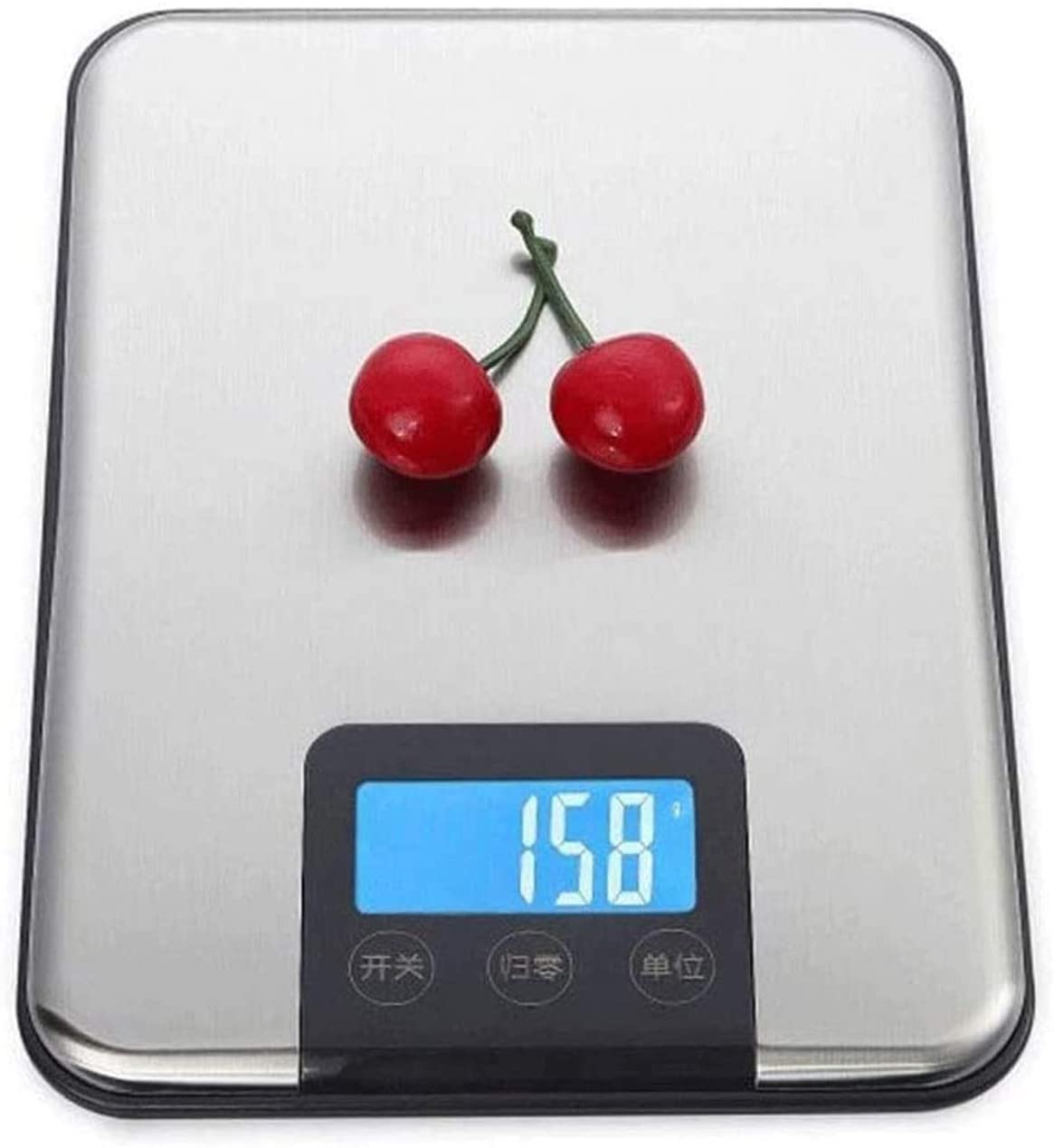 Corsehild 22lb Digital Kitchen Scale - Food Scale with 1g/0.1oz Precise Measurement in Grams/Ounces, Stainless Steel Platform for Cooking, Baking, Meal Prep & Portion Control - Perfect for Home Chefs & Bakers