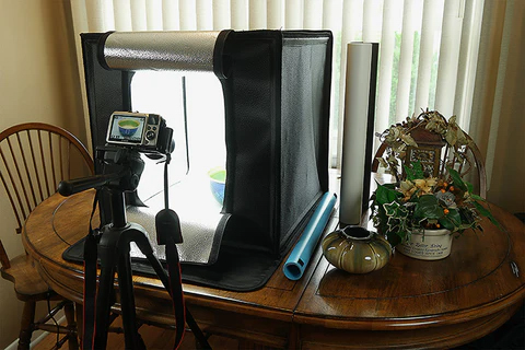 Fotodiox Pro LED Studio in a Box 24x24 - Professional Photography Lighting Kit for Portraits, Product Shoots & YouTube Videos - Perfect for Home Studios, Content Creators & Small Businesses