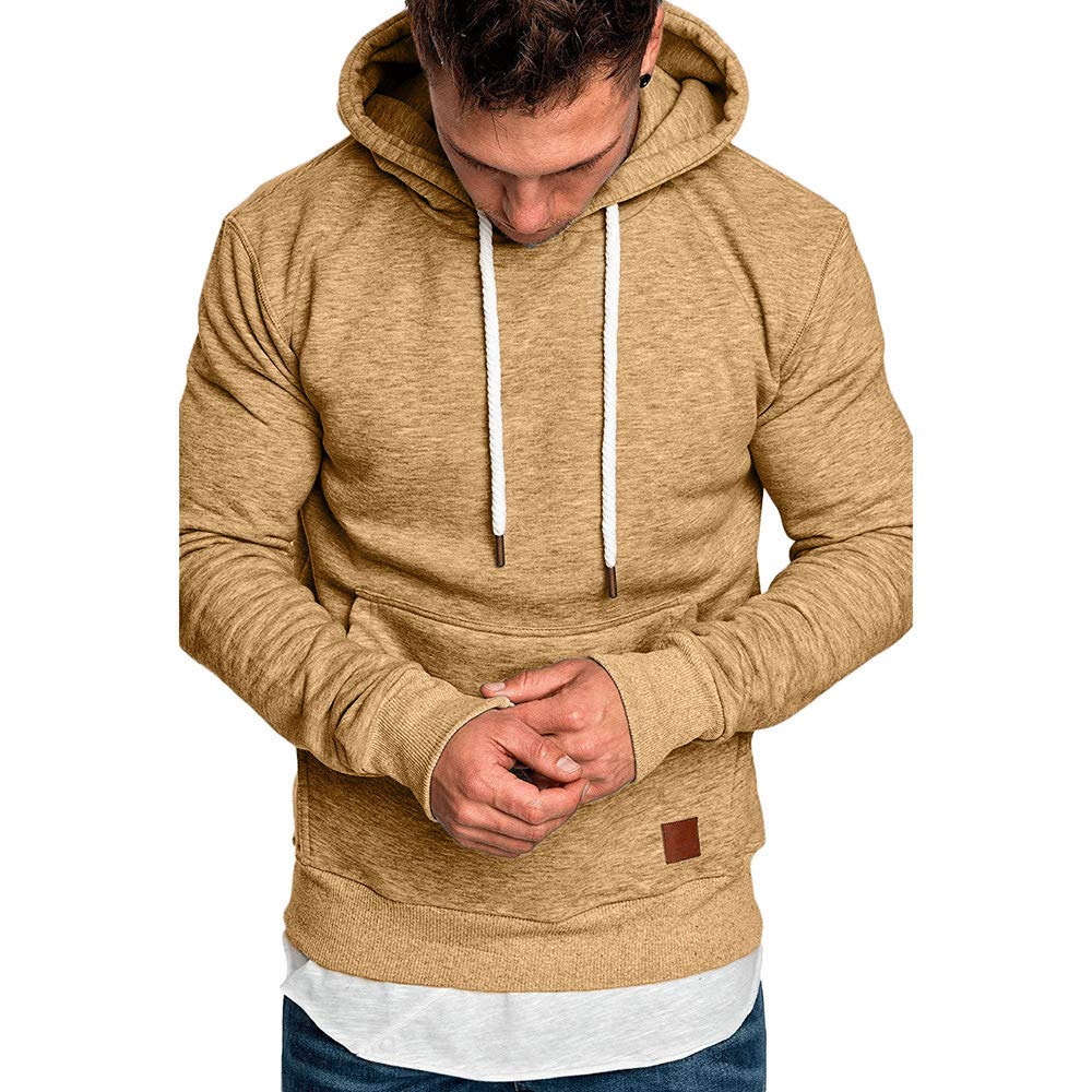 Men's Camouflage Pullover Sweatshirt - Comfortable Loose Fit Long Sleeve Hoodie for Workout, Sports & Casual Wear | Perfect for Gym, Outdoor Activities & Everyday Style