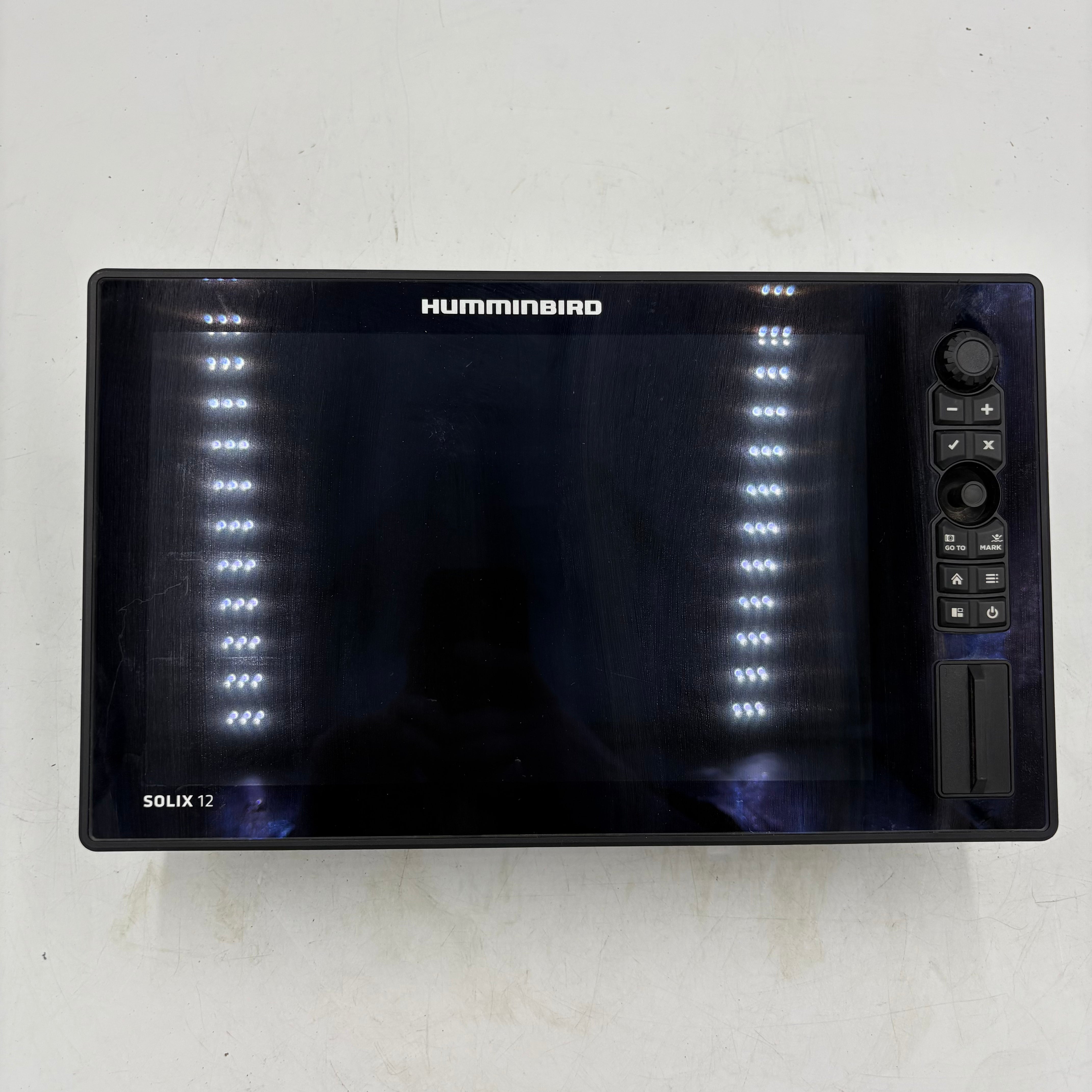 Humminbird Solix 12 MSI+ G2 Fish Finder with Mega Side Imaging - High-Performance Marine GPS Chartplotter for Freshwater & Saltwater Fishing | Perfect for Bass, Walleye & Deep Water Angling