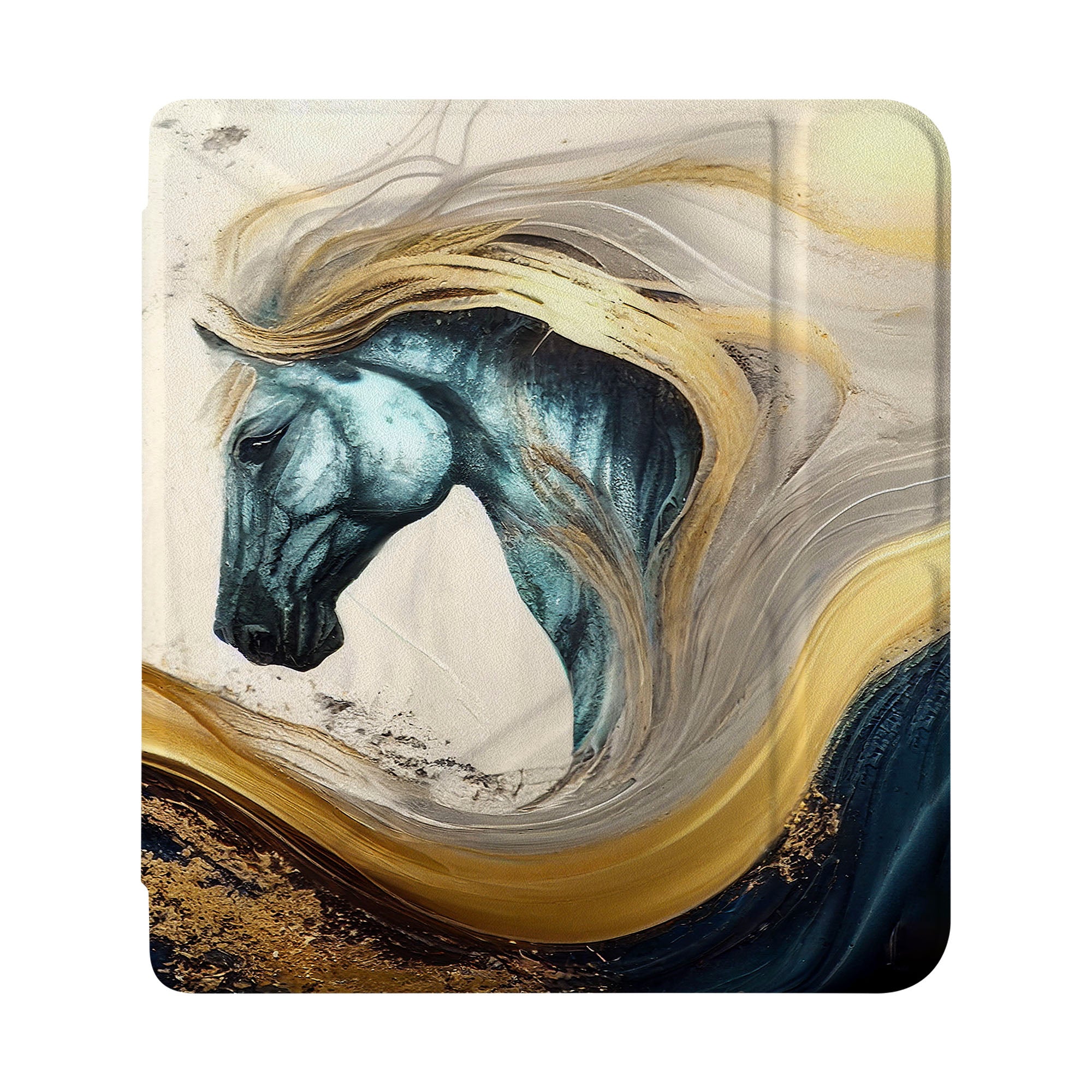 Premium Kobo E-Reader Case with Elegant Horse Design - Durable Protective Cover for Kobo Clara HD, Libra H2O, Nia, Sage & More - Perfect for Reading at Home, Travel & Outdoor Adventures