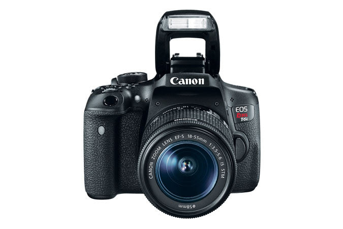 Canon EOS Rebel T6i DSLR Camera with 18-55mm STM Lens Kit - Perfect for Travel Photography, Vlogging & Beginners