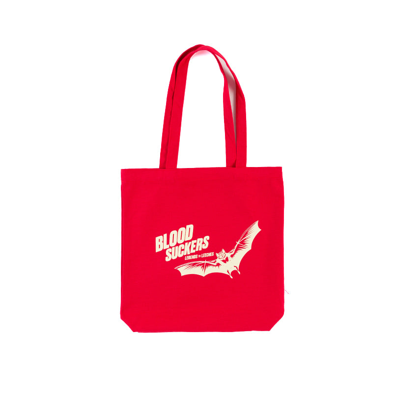 Stylish Red Bloodsuckers Tote Bag - Trendy Vampire-Themed Shoulder Bag for Women, Perfect for Shopping, Beach & Daily Use