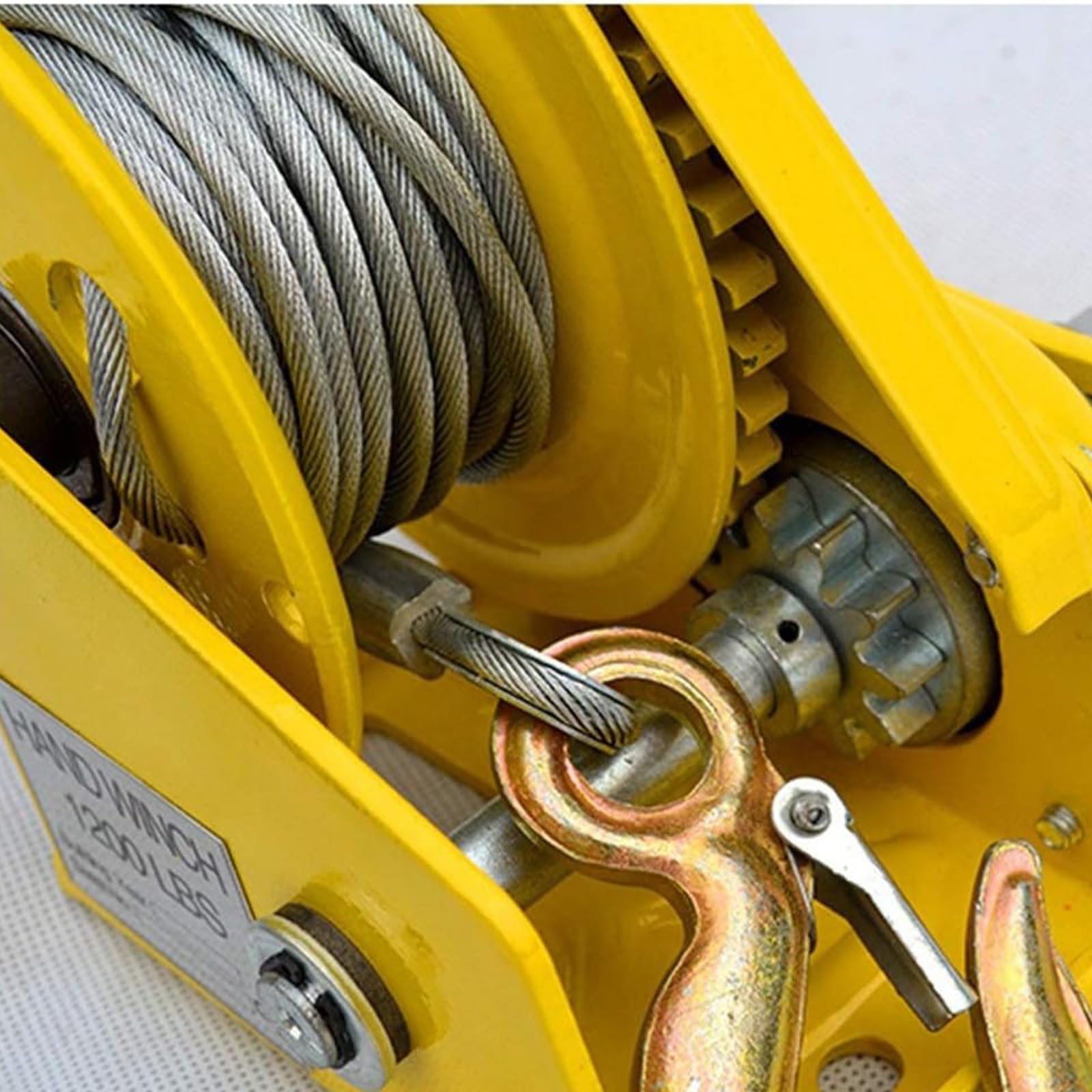 SKVLF Air Conditioner Installation Kit - External Unit Crane, Mounting Bracket, Hand Crank Lift Hoist, 25M Lifting Tool for AC Unit - Perfect for HVAC Technicians and DIY Home Installations