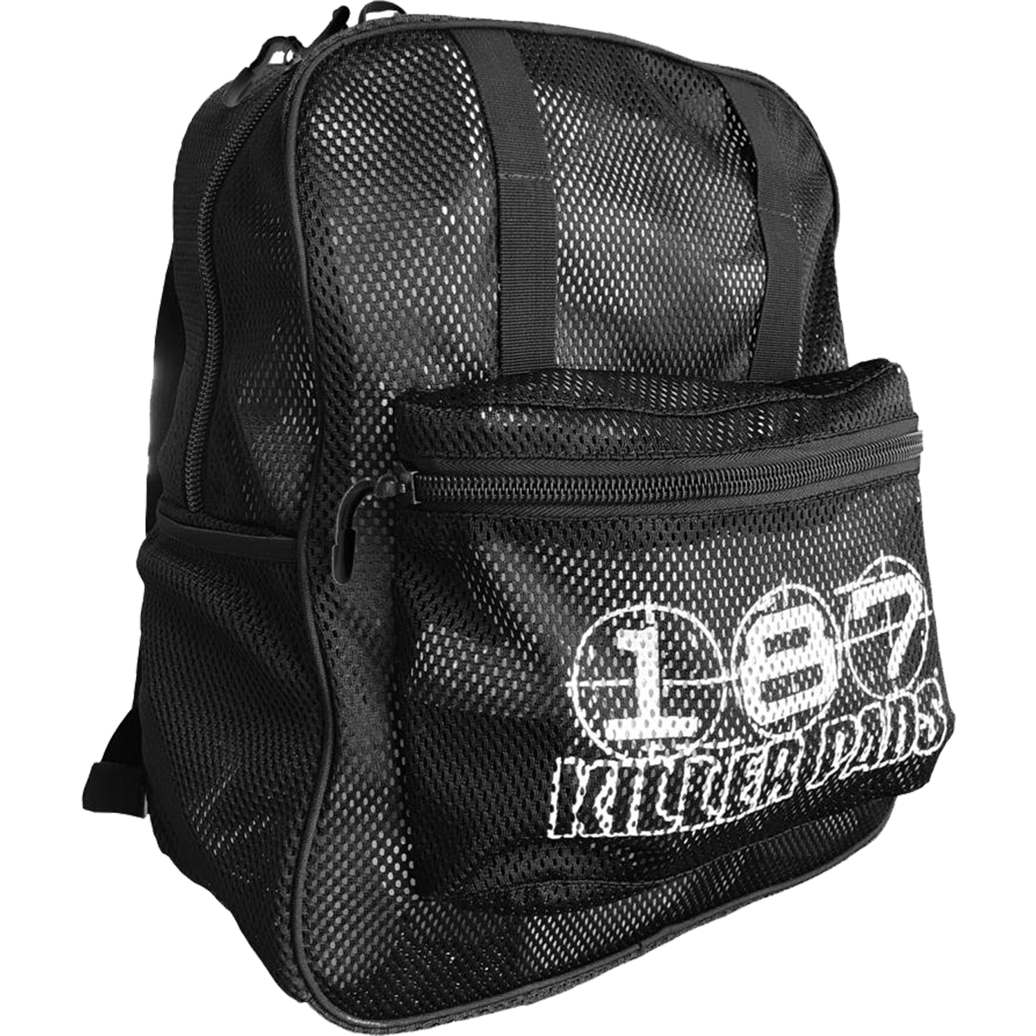 187 Mesh Backpack Black - Lightweight & Breathable Hiking Backpack for Men & Women - Perfect for Outdoor Adventures, Travel, Gym & Daily Commute