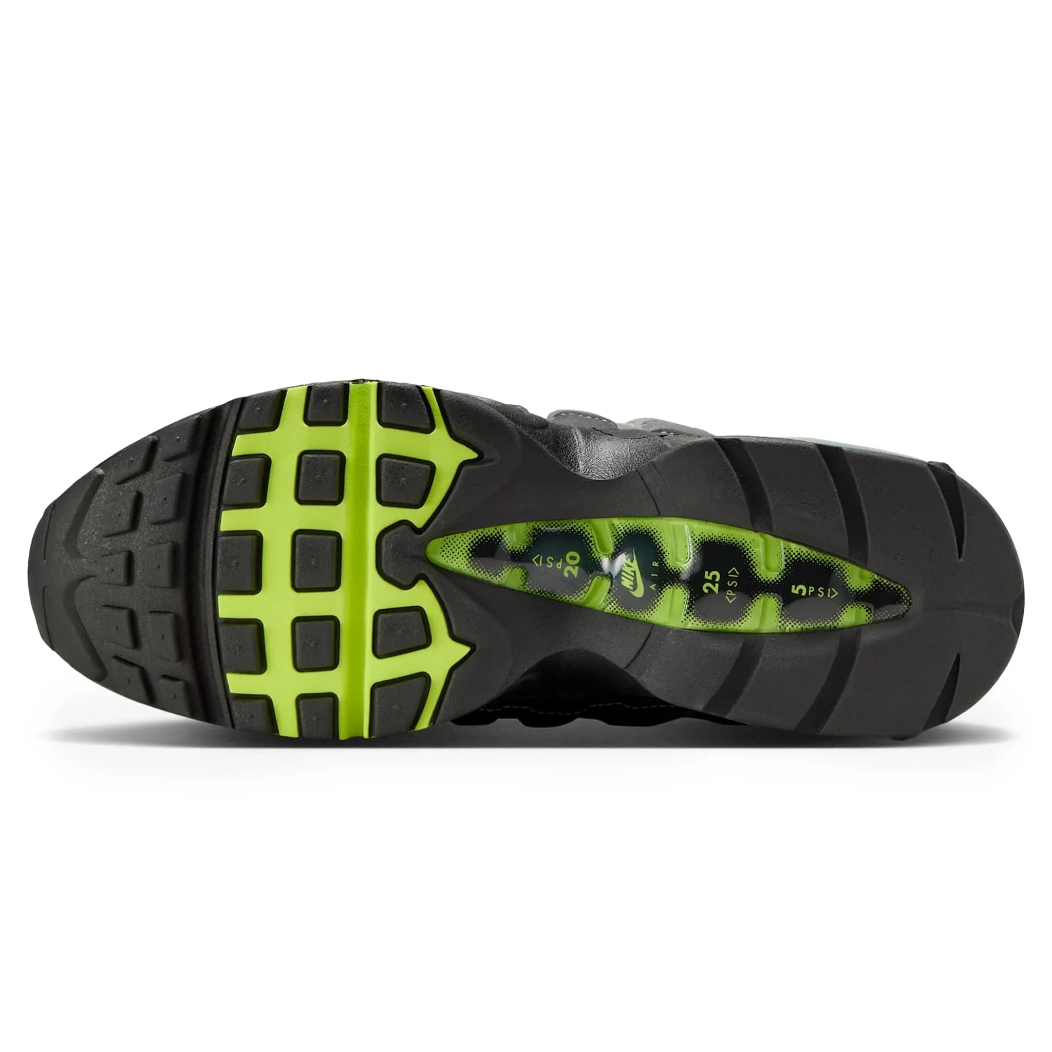 Nike Air Max 95 OG Big Bubble Neon Sneakers (2025) - Men's Running Shoes for Jogging, Gym Workouts & Streetwear Fashion