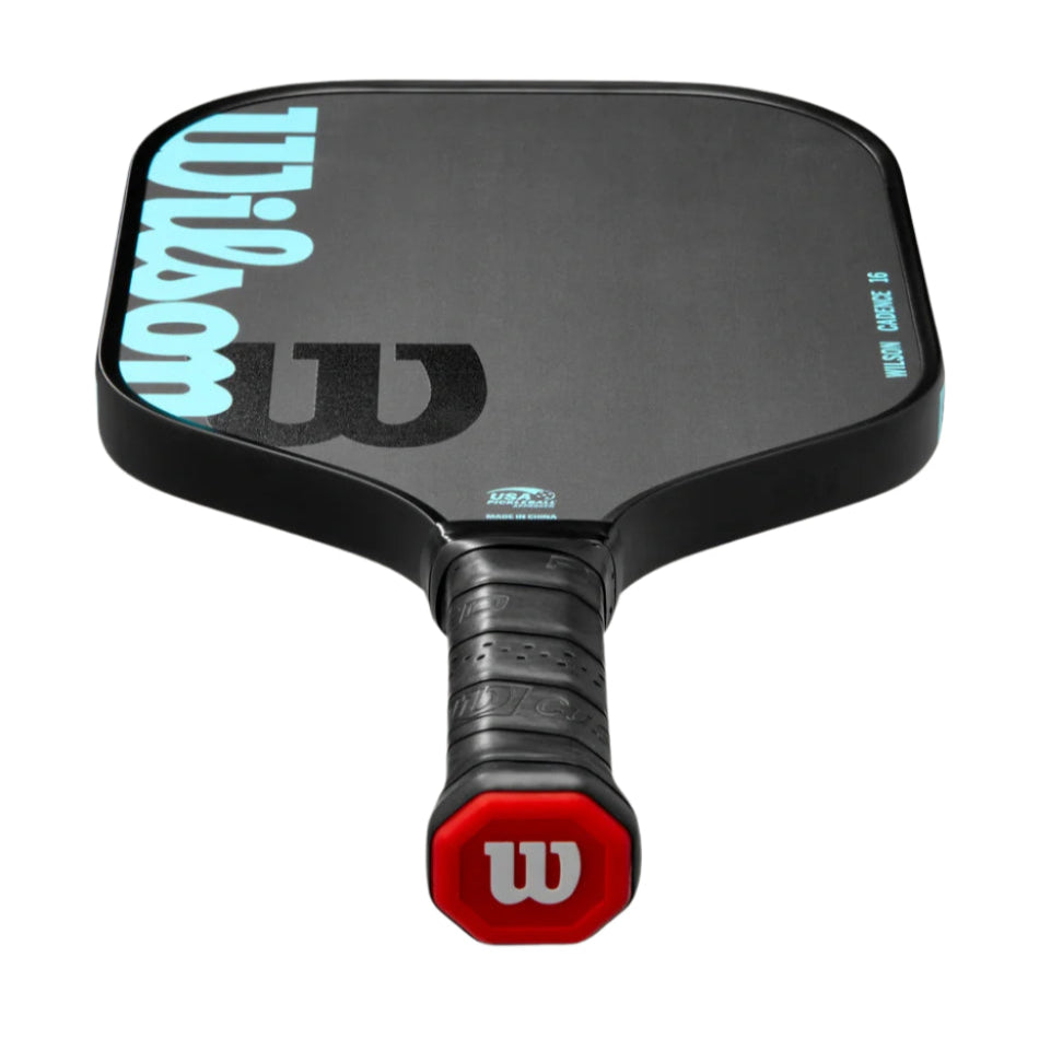Wilson Cadence 16 Pickleball Paddle - Premium Carbon Fiber Face with Cushion Grip - Perfect for Indoor & Outdoor Court Play, Tournaments & Recreational Games