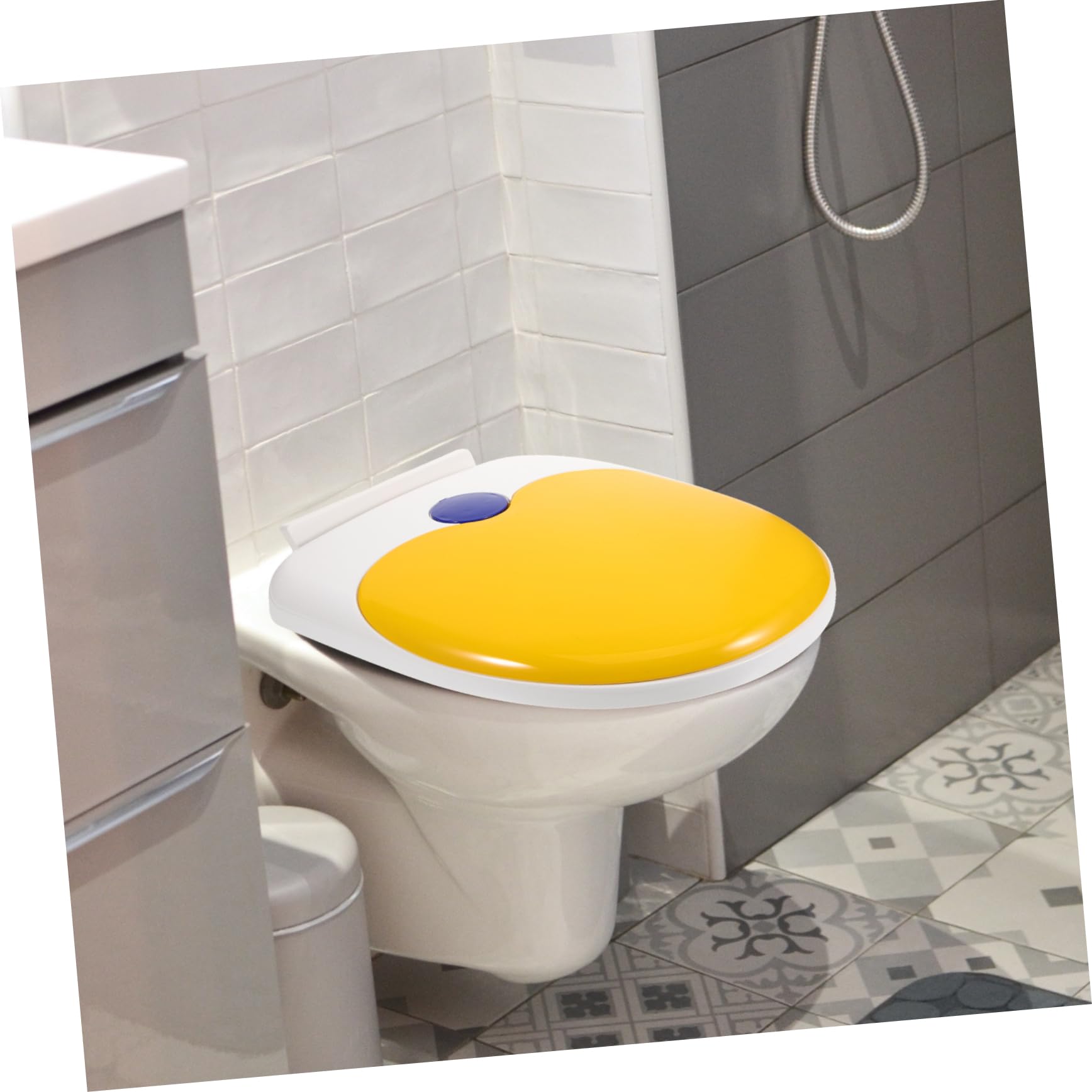 FOYTOKI Sturdy U-Shaped Potty Training Seat for Toddlers - Easy Installation for Boys & Girls - Perfect for Home, Travel & Daycare Use