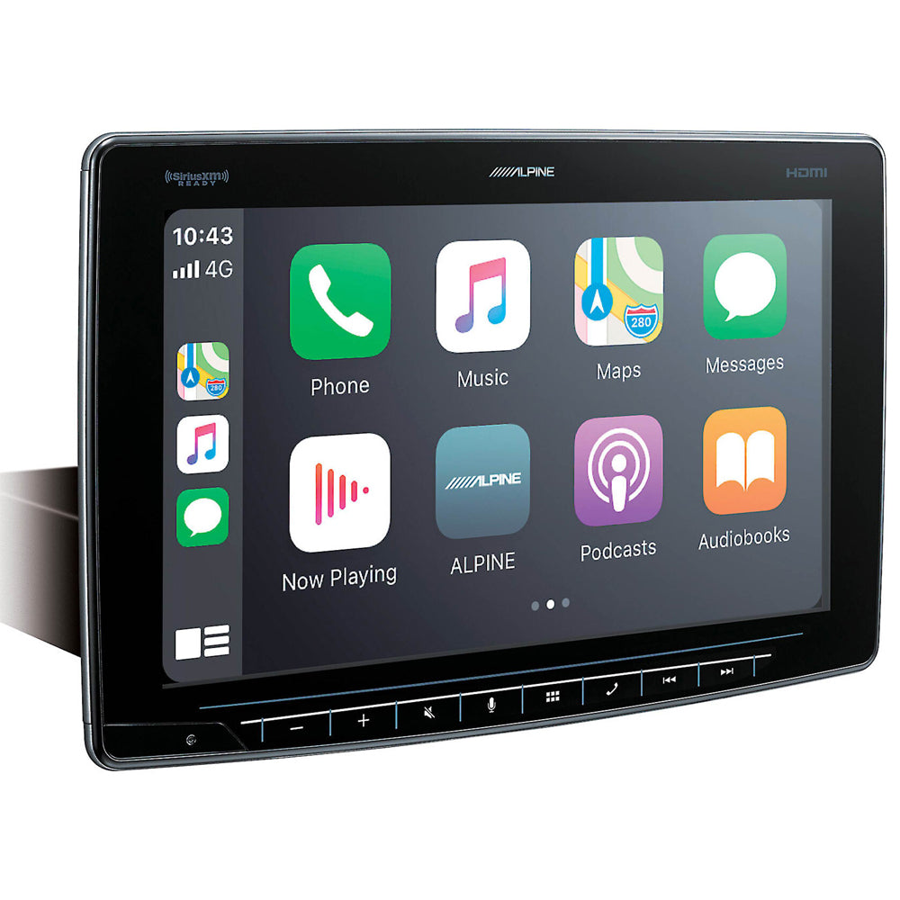 Alpine ILX F411 Halo11 11-Inch Floating Touchscreen Car Stereo - Wireless Apple CarPlay & Android Auto, HD Display, Bluetooth - Perfect for Jeep, Truck & SUV Upgrades