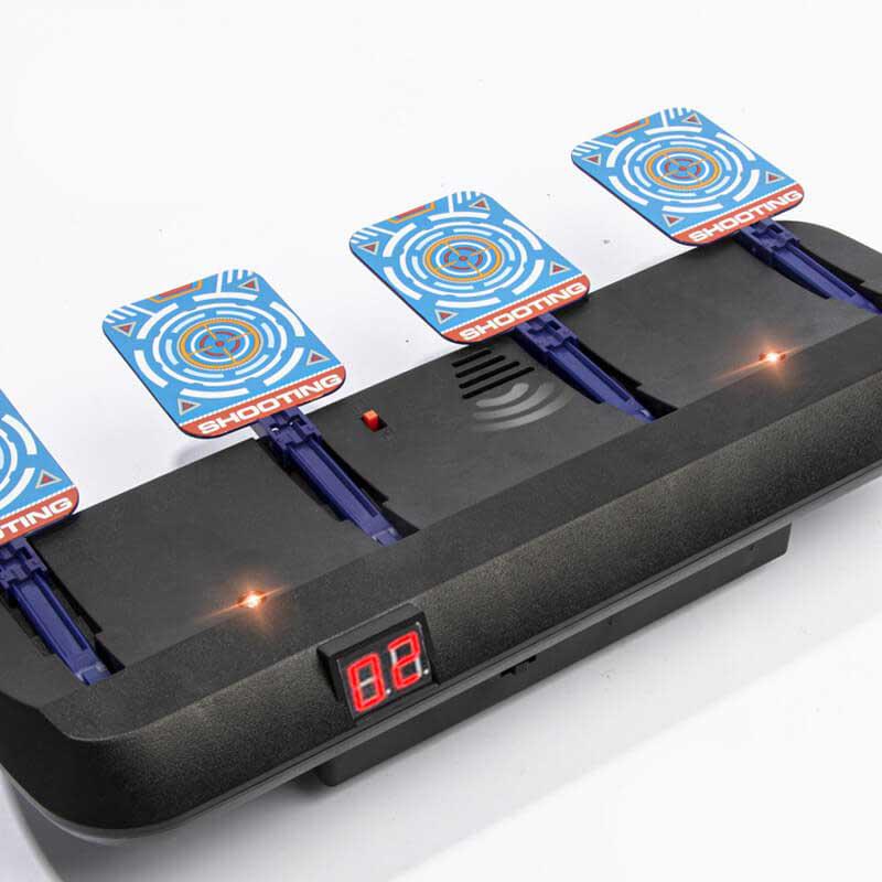 Auto Reset Electric Scoring Moving Shooting Target - Perfect for Outdoor Shooting Practice, Training & Gun Range Use